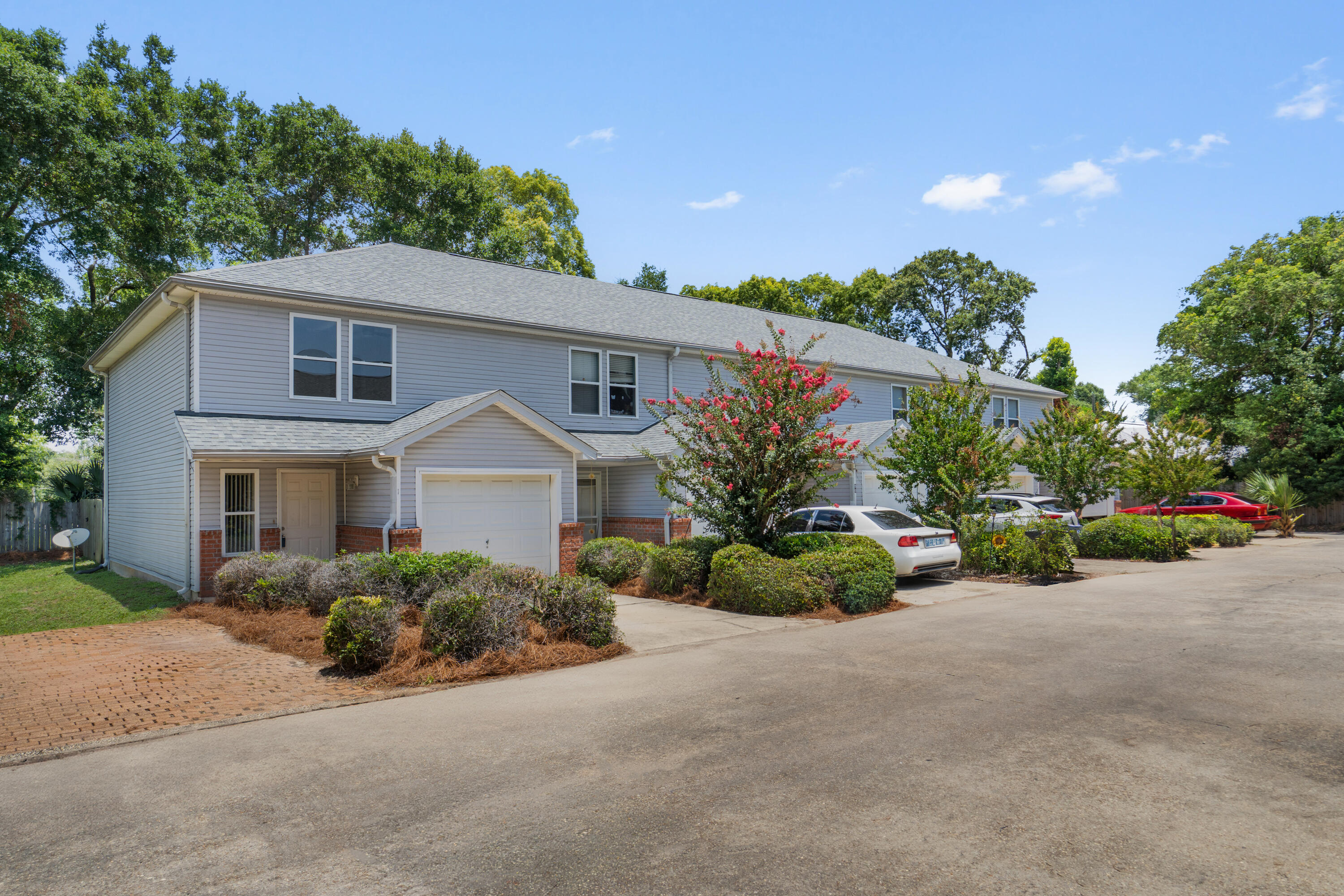 Freshly updated and move-in ready! This well maintained 2 bedroom, 2 bath condo features fresh interior paint including doors and trim, brand new carpet, a new roof, and a one car garage, making it an exceptional value in the heart of Fort Walton Beach.

So much potential! The split bedroom floor plan offers privacy for each bedroom and a private ensuite bathroom for each suite, making it ideal for shared living. Live in one bedroom while renting the other to help offset your monthly mortgage, or take advantage of the strong long term rental potential.

Conveniently located just minutes from the sugar white beaches of the Emerald Coast and Okaloosa Island, you'll also enjoy easy access to beaches, shopping, dining, entertainment, Troy University, our area's military bases, and everything Fort Walton Beach has to offer.

Short term rentals are not permitted, long term rentals are allowed, offering excellent investment potential. HOA dues are just $300 per month including yard maintenance, reach out to see all the HOA covers to help keep your expenses down.

Whether you're searching for an affordable primary residence, a low maintenance second home, or an income producing investment, this condo checks all the boxes!  Contact your favorite agent today!

HVAC 2018 * Water Heater 2021