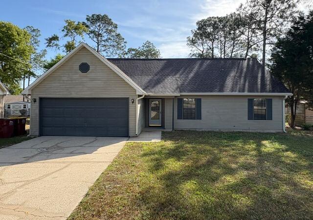 **Available Now!!**


Charming home located just south of I-10 in a well-established subdivision, offering a spacious layout and abundant natural light throughout. The fenced-in backyard provides plenty of space for children and pets to play, while the deck offers a great spot to relax and unwind.  It is ideally located just 10 minutes from Duke Field and approximately 25 minutes from Eglin Air Force Base.

he kitchen has been thoughtfully updated with stainless steel appliances and granite countertops, adding a modern and functional touch. The second floor features a versatile bonus room, perfect for use as a home office, hobby space, or additional living area.

 This home also features updated flooring throughout with no carpet, creating a clean, modern feel that is low-maintenance and ideal for everyday living.

Conveniently situated near a city-maintained park offering a variety of amenities, including baseball fields, a basketball court, a playground, a picnic pavilion, disc golf, and walking trails, this location is perfect for enjoying the outdoors. Additionally, the beautiful Gulf Coast beaches, including Destin and Fort Walton Beach, are approximately 25 to 40 miles away, depending on your destination.

Obligo: ***Cut the Upfront Costs -- Move In Without a Security Deposit!***
We've partnered with Obligo to help qualified renters save money when it matters most.

*All pets are registered via pet screening, and all assistance animals are verified through the same screening process.**

**Carpet cleaning (if applicable) & Admin Fee charged **

Tenant to verify all data. Please contact Sound Choice Real Estate to schedule a showing- 850-389-8533.

***Approval is based on several factors as follows***
- Rental History and Verification
- Employment History and Verification
- Credit History
- Criminal Background & Terrorist Database Check
- Pet Verification