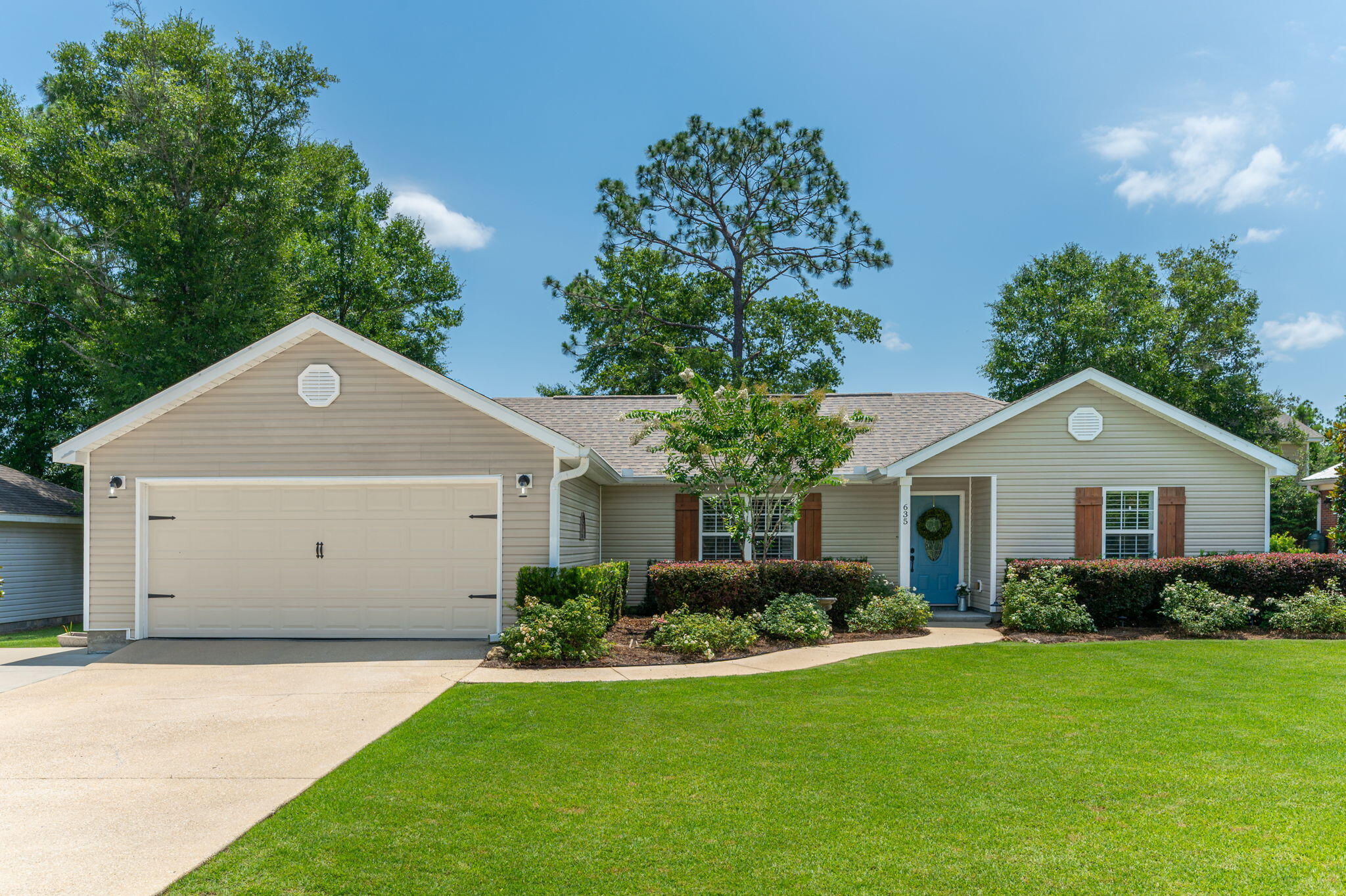 Welcome to this beautifully updated 3-bedroom, 2-bath home in the charming Magnolia Lake Estates community! *Why buy new when you can own better than new?* With over $50,000 in thoughtful upgrades, this move-in-ready home offers features and finishes that go well beyond standard builder-grade construction.

Nestled within the city limits of DeFuniak Springs, this home offers the perfect blend of peaceful neighborhood living and everyday convenience. Enjoy being just minutes from local schools, parks, shopping, dining, and historic downtown, while the beautiful beaches of the Emerald Coast are only about 35 minutes away.

Inside, you'll find numerous upgrades throughout, including new flooring and fresh paint throughout the entire home, painted kitchen and bathroom cabinetry, plantation shutters, custom window and door trim in every room, beadboard accents in the hallway and dining area, a beautifully tiled walk-in shower in the primary bathroom, and a new oven. Every detail has been carefully selected to create a warm, inviting space that's truly move-in ready.

Step outside to enjoy a spacious backyard designed for entertaining. The fully sodded yard features an irrigation system in both the front and back, professional landscaping, a paver patio, outdoor fireplace, and a storage shed--creating the perfect setting for relaxing evenings or gathering with family and friends. Magnolia Lake Estates is a quiet, established neighborhood built around a picturesque lake with a community dock and picnic area, offering the perfect spot to watch breathtaking sunsets. With a single entrance and exit, minimal traffic, friendly neighbors, and a peaceful atmosphere, it's easy to see why residents love calling this community home.

This home has been upgraded to an exceptional standard. The homeowners have thoughtfully considered every detail, investing in quality upgrades and meticulous maintenance throughout. Their pride in ownership is evident from the moment you arrive, creating a home that is truly move-in ready and built to impress. Schedule your private showing today!