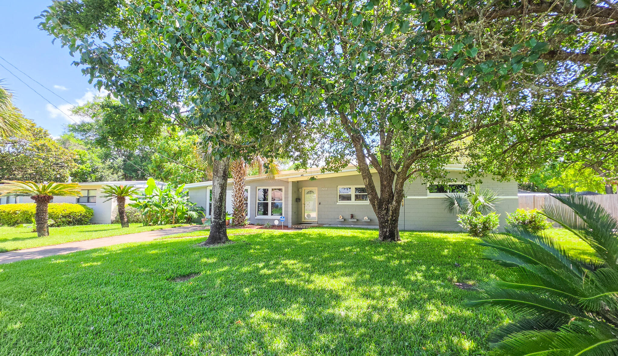 3-bedroom home in a Prime Location, on a quiet loop street with no through traffic, no HOA fees and just 3 miles to the beach and 7 miles to Hurlburt Field! 
Situated on nearly 1/4-acre lot, this well-maintained home features a fully fenced backyard with a covered porch, storage shed, and front and back irrigation. 
Inside, you'll find 1,467 SF with wood-look laminate & tile flooring throughout--no carpet! The remodeled kitchen offers white cabinetry, granite countertops, tile backsplash, and brushed nickel hardware. A flexible den provides the perfect second living area or office. Renovated bathroom features granite finishes, and the primary suite includes a walk-in closet with space to add a shower to the ensuite. 
Major updates include a metal roof, HVAC, mini split(2024), PEX plumbing(2024), windows/doors(2021), ductwork(2022), sewer line(2017), and water heater(2019).
Minutes to Ferry Park, Uptown Station and FWYC.
Ideal as a primary home, vacation home or investment property. With exceptional access to local amenities, recreational opportunities, and major employers.
