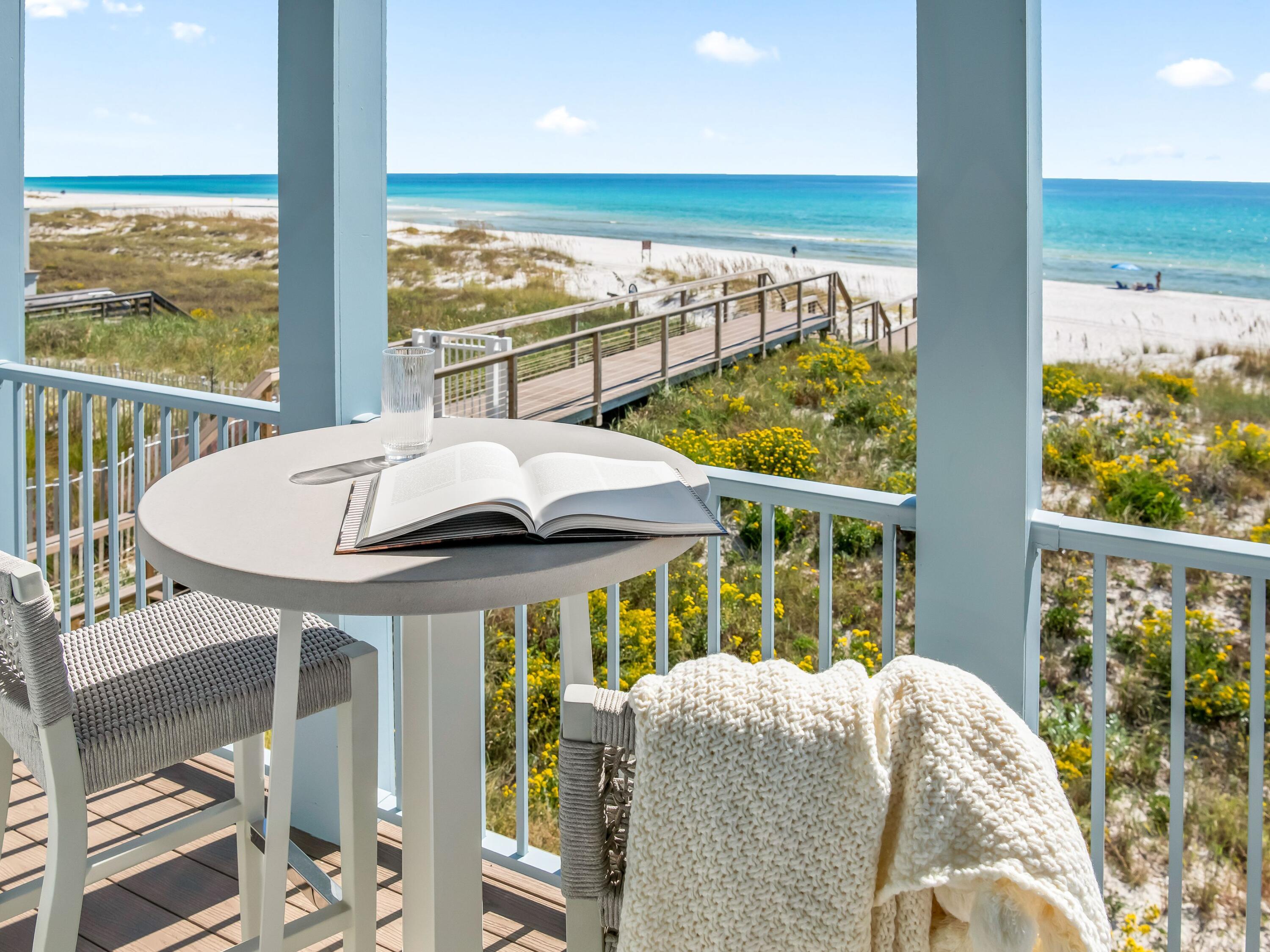 On the far eastern edge of Inlet Beach, where the emerald horizon meets the protected wilds of Camp Helen State Park and Lake Powell, Lot 19 at Lupin Beach emerges as a rare expression of coastal architecture—an address that balances serenity, design pedigree, and Gulf-front permanence. With 87 feet of private shoreline and placement on one of the community's widest homesites, the residence stands as a testament to refined craftsmanship and intentional living on Scenic 30A.

Envisioned by the acclaimed team at Historical Concepts and constructed with the enduring precision of Alys Beach Construction, the home unfolds across 3,667 square feet and four impeccably considered levels, all connected by elevator. Its architectural lines are clean and confident; its rooms curated with a palette that feels both rooted and ethereal. Wide-plank Madeline hardwood flooring, handcrafted Zellige tile, natural quartzite countertops, and touches of aged and satin brass shape an interior language that whispers luxury without excess.

The kitchenanchored by white-oak cabinetry, a 36" Wolf gas range, paneled Sub-Zero refrigeration, and a Special Walnut islandreflects the elegance of a coastal atelier. The reverse-living design elevates the main gathering spaces toward panoramic views of the Gulf, revealing a terrace perfectly positioned for the poetry of sunrise and the ritual of sunset.

Outside, the rhythm of coastal living takes center stage. The private plunge pool, summer kitchen, and alfresco dining terrace form an outdoor sanctuary where sea breezes, light, and sound become daily companions. A two-car garage, additional guest parking, and HOA-maintained landscaping transform the property into a truly effortless second homeor a full-time residence designed for a life lived gracefully.

Within Lupin Beach, residents enjoy over 716 feet of private beach, five boardwalks, and direct access to protected natural treasures. From the private path, a few steps lead to Lake Powell, one of Florida's largest coastal dune lakesan extraordinary amenity for paddleboarding, kayaking, fishing, e-foiling, or quiet morning exploration. Next door, Camp Helen State Park offers miles of walking trails, a fishing pier, wildlife viewing, and community programming that honors the region's heritage.

Moments away, the polished villages of the 30A corridorRosemary Beach, Alys Beach, Seacrest Beach, and the emerging enclave at Kaiya Beach Resortoffer world-class dining, boutiques, galleries, and cultural events. Members enjoy proximity to premier clubs including Watersound Beach Club, the all-new Camp Creek amenities, and Wild Heron Golf Club, each offering pools, golf, pickleball, tennis, dining, marina access, and year-round recreation. With Northwest Florida Beaches International Airport just 15-20 minutes from the doorstep, direct access to major markets such as Atlanta, Dallas, New York, and Miami keeps travel effortless.

As a primary residence, the home's scale, garage space, and private outdoor living areas deliver comfort and practicality. As a second home, it offers the simplicity of lock-and-leave ownership. And as an investment, the combination of new construction, Gulf-front positioning, private beach access, and rental-friendly status creates one of the strongest value propositions on eastern 30A. Lot 19 at Lupin Beach is not just a propertyit is a sanctuary at the meeting point of architecture, nature, and lifestyle. A rare and timeless offering on one of Inlet Beach's most coveted stretches of sand.