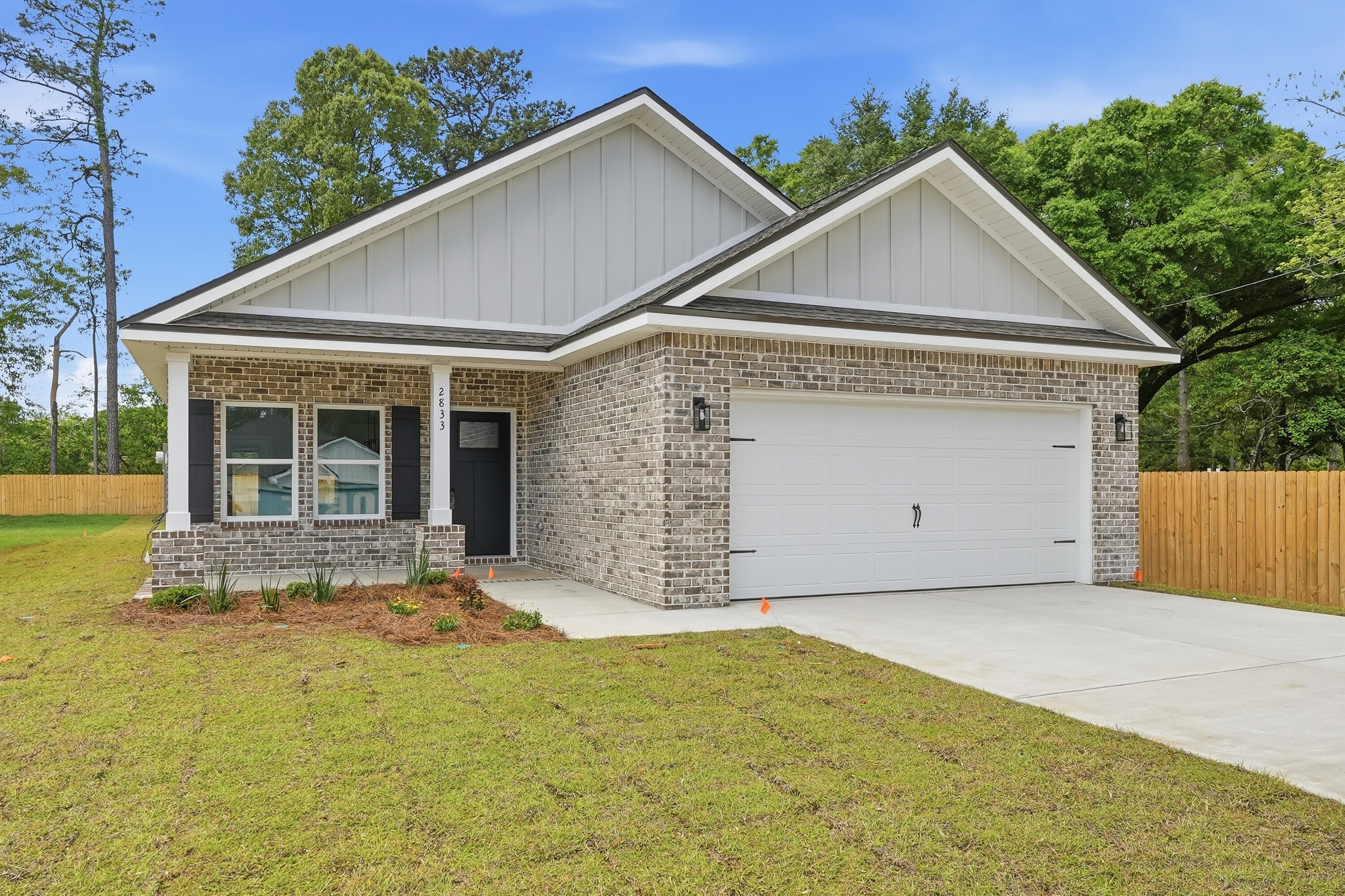NEW SUBDIVISION - CUL-DE-SAC LOCATION - LOW COUNTY TAXES and convenience!  What more could you ask for!  'The Franklin' has 1337 SF of living space with raised ceilings, Vinyl Plank Flooring throughout, quartz work island, pantry, white shaker cabinets, tile shower in owner's bath, double vanities & walk-in closet.  Recessed lighting, ceilings in all BR'S & Family room, mate black hardware.  1/4-acre lot is fully landscaped, finished garage and front & side porches for relaxing.  Seller will contribute up to $15,000 towards buyers closing costs and/or prepaids and/or rate buydown (call for details).  BLINDS INCLUDED ON ALL WINDOWS.