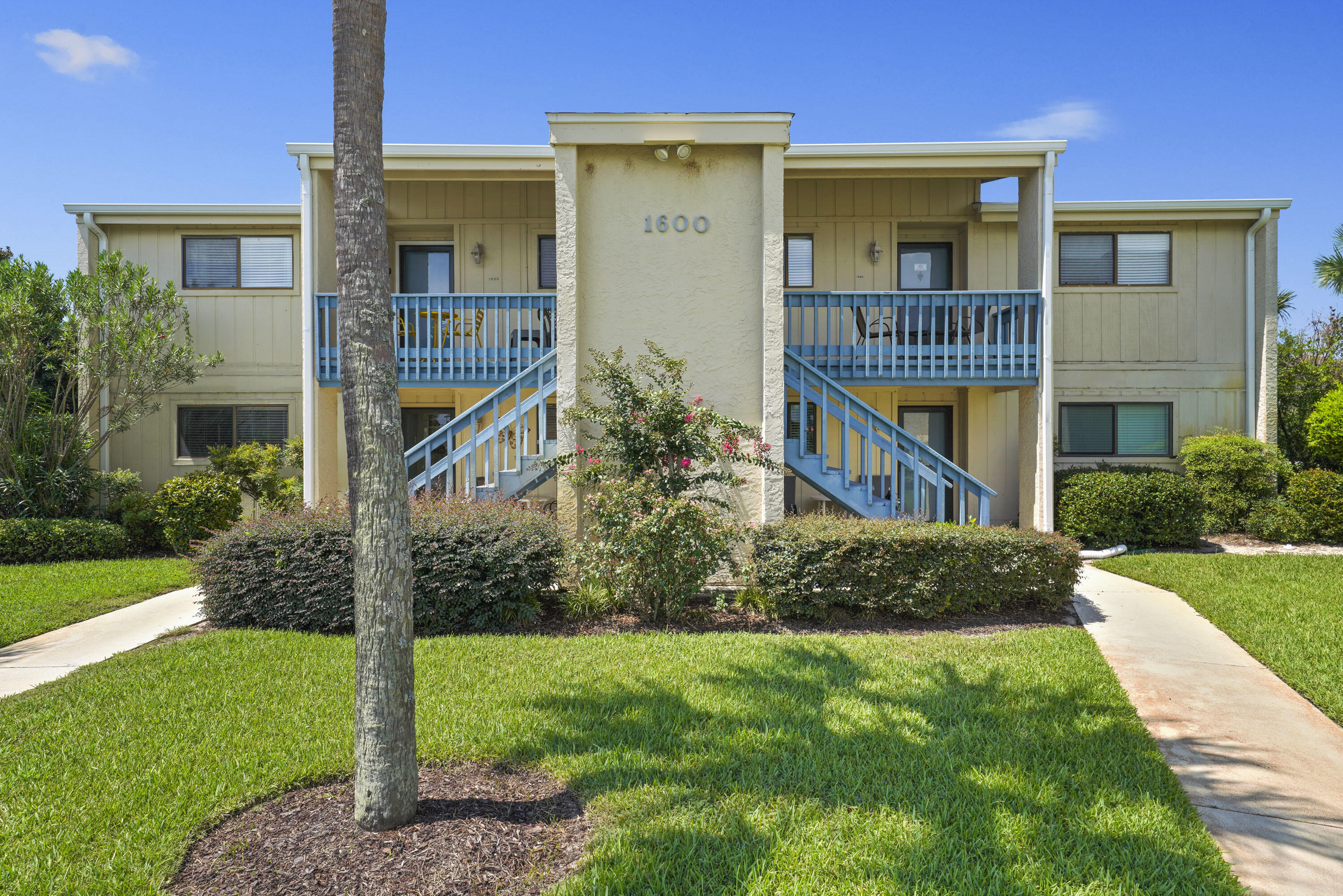 Less than 1,000 feet to a private beach entrance conveniently located next to Captain Dave's Seafood Restaurant, this charming ground-floor, two-bedroom, two-bath unit offers the perfect blend of convenience, comfort, and coastal living. Nestled within the family-friendly Chateau La Mer II community, the property caters to both owners and guests alike.

Brand new LG 2 ton system condenser and air handler just installed (5/18/26). Enjoy direct porch access to a lush, verdant backyard. The community boasts 200 feet of deeded Gulf frontage.

Residents and guests will appreciate the array of on-site amenities, including a swimming pool, tennis and shuffleboard courts, outdoor grilling areas, and a playground, making this an ideal retreat for families and a strong rental opportunity.