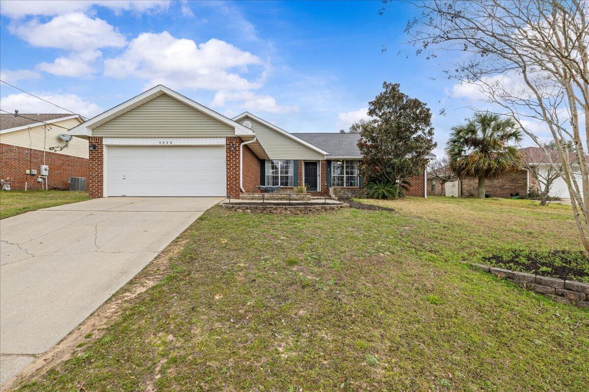 Beautiful 4-bedroom, 2-bath BRICK home tucked away in a cul-de-sac on the south side of I-10 in Crestview! Featuring a BRAND-NEW ROOF, this home offers excellent curb appeal with a spacious front paver patio.

Inviting open floor plan with no carpet for easy maintenance. The kitchen features stainless steel appliances, a gas stove, breakfast bar, pantry, and a sunny breakfast nook, with a separate formal dining room just off the kitchen--perfect for entertaining.

The spacious primary suite features an en-suite bath with a walk-in closet, and garden tub/shower combo, ideal for relaxing after a long day. 

Enjoy the large privacy-fenced backyard and 2-car attached garage.

Conveniently located with an easy commute to local military bases, shopping, and restaurants.