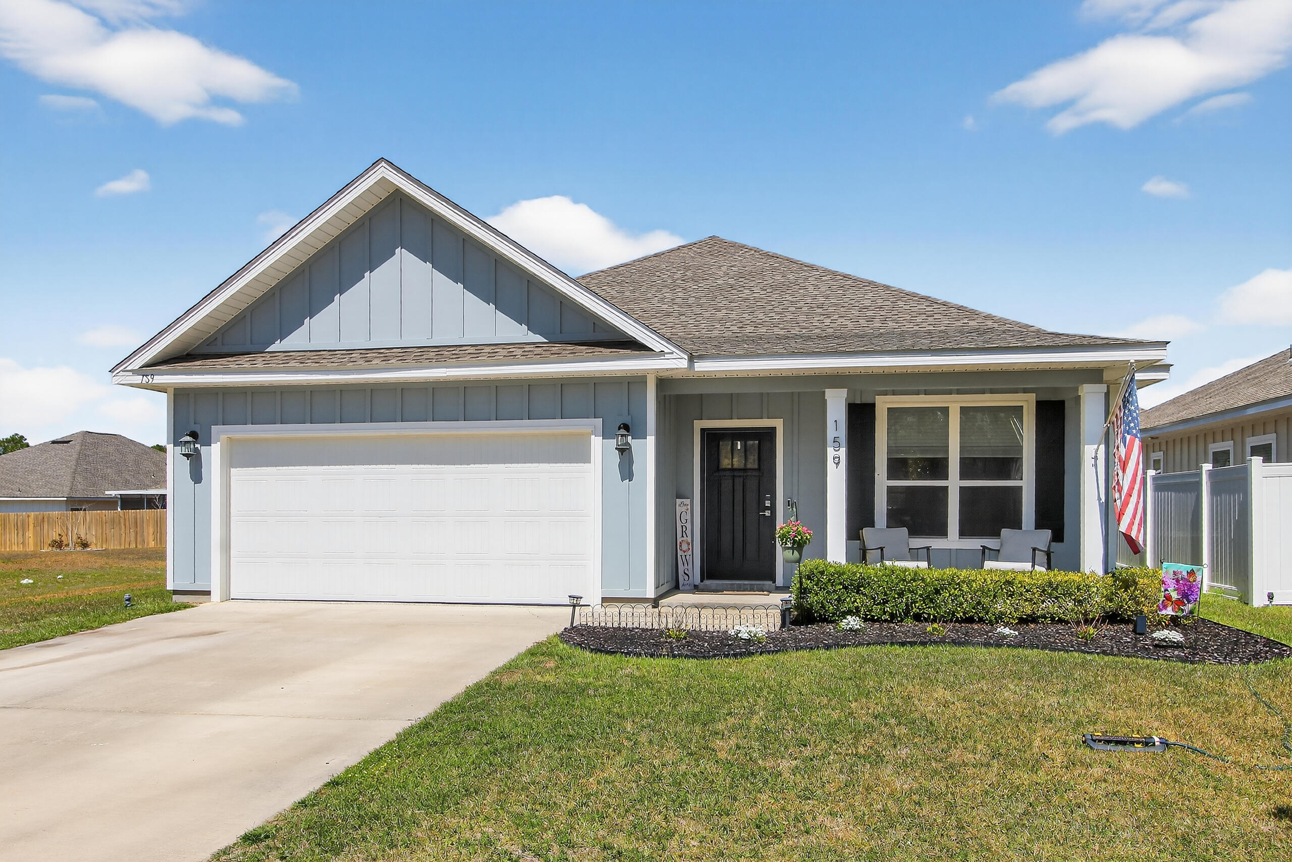 This well-maintained 4-bedroom, 2-bath home features a spacious open-concept layout designed for comfortable living and entertaining.
The kitchen offers a large island with bar seating, ample cabinet space, and modern finishes, flowing seamlessly into the living and dining areas. The split-bedroom floor plan provides added privacy, with a generously sized primary suite featuring a walk-in closet and en-suite bath.
Additional highlights include a 2-car garage, durable flooring in main living areas, and a covered entry. Conveniently located near shopping, dining, schools, and just a short drive to local bases and major roadways.