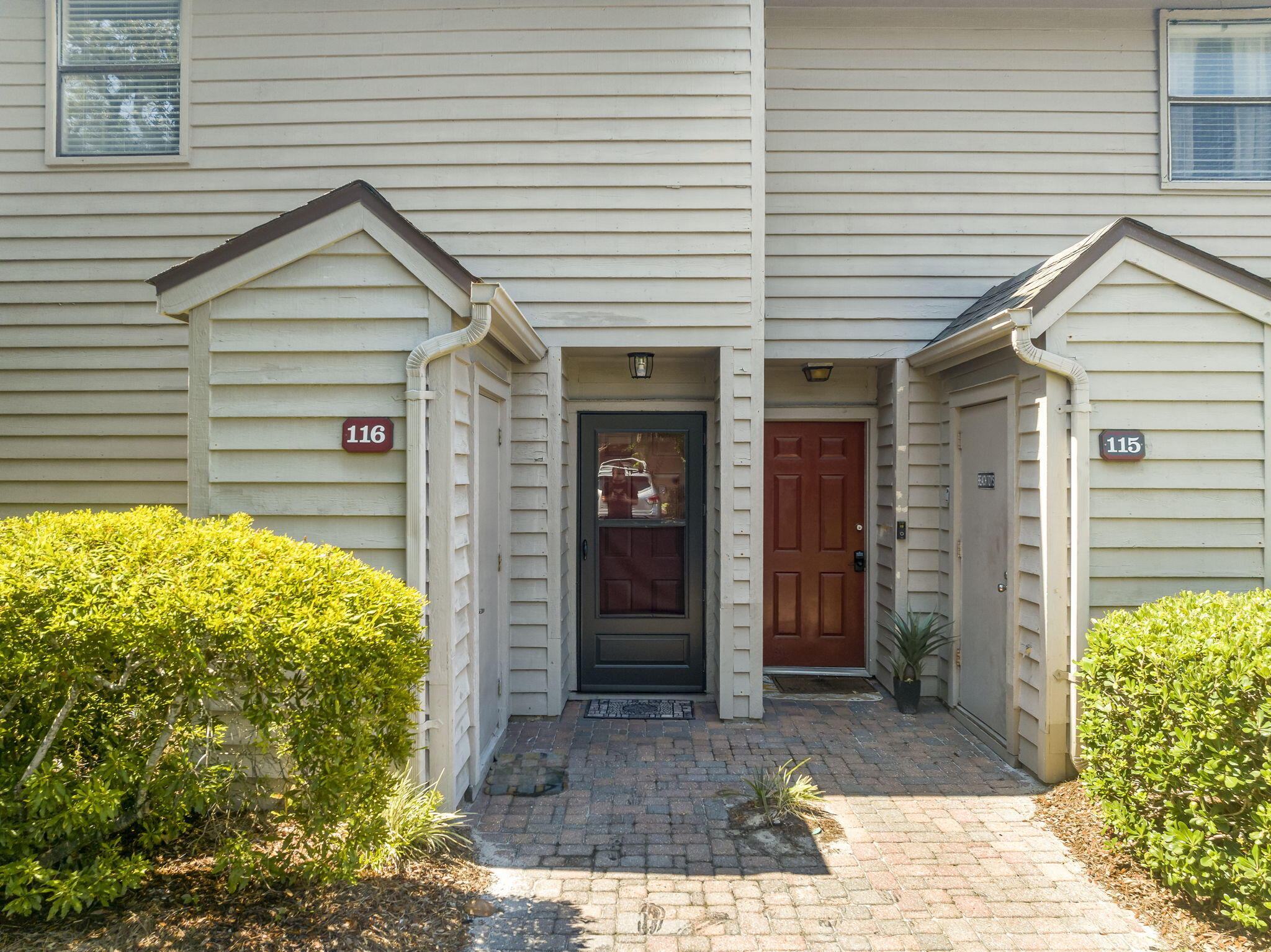 Welcome to your coastal retreat in the heart of Seagrove Beach! This charming end-unit townhome is just a short five-minute walk to the public beach access at One Seagrove Place, making it easy to enjoy the sugar-white sand and emerald waters anytime.

Inside, the first floor features two comfortable bedrooms, each with its own private bath, offering both privacy and convenience. Upstairs, you'll find a bright and inviting open-concept living area with a spacious living room, dining area, and kitchen, along with a convenient half bath--perfect for relaxing or entertaining after a day at the beach.