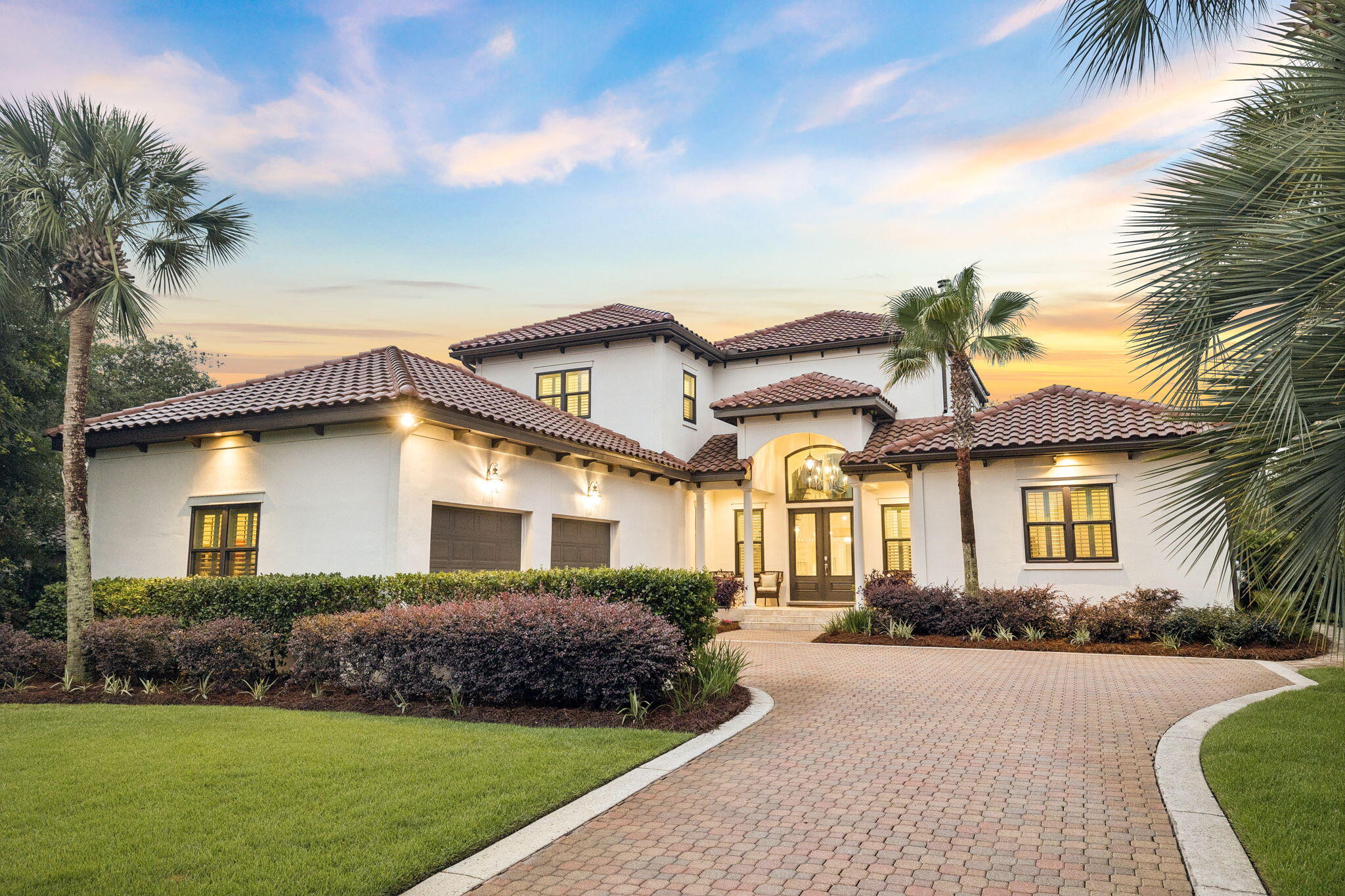 Refined coastal living awaits in the exclusive gated community of BellaMar at Gulf Place. This exceptional four-bedroom home sits on a private, 0.42-acre homesite and has been extensively updated, offering a truly turnkey opportunity with the look, feel, and functionality of a much newer residence. With all four bedrooms, including a spacious primary suite, located on the first floor, it is equally suited for full-time living, working remotely, or enjoying the ease of a luxury second home.

A sunroom that doubles as a quiet office overlooks the private backyard oasis. Beyond the windows, a sparkling pool, mature landscaping, and a generously sized homesite create the privacy and outdoor living that set this home apart. Inside, enjoy two fireplaces, multiple gathering spaces, and a show-stopping backlit translucent quartz bar. Recent improvements include a new roof, all new windows, modern finishes throughout, a whole-home generator, and UV germicidal lights installed in both HVAC systems for added peace of mind and cleaner indoor air. With its extensive improvements already complete, the next owner can simply move in with confidence.

Take in Gulf views from the private third-floor lookout, a unique vantage point made possible by the elevated homesite and the neighborhood's gently rolling topography. Then take the hidden walking path immediately east of the home to Gulf Place Town Center or stroll to the deeded beach access just across from BellaMar's gate by Vue on 30A. The fairways of Santa Rosa Golf & Beach Club border the west side of the neighborhood, complementing its natural beauty and relaxed coastal setting. Combined with the gated, rental-restricted setting and low HOA fees of just $430 per quarter, it's a lifestyle that's hard to match.

555 Sea Winds Drive presents a rare opportunity to enjoy privacy, generous outdoor space, and beautifully updated coastal living. Ask for the complete property details sheet highlighting the home's extensive improvements and features.