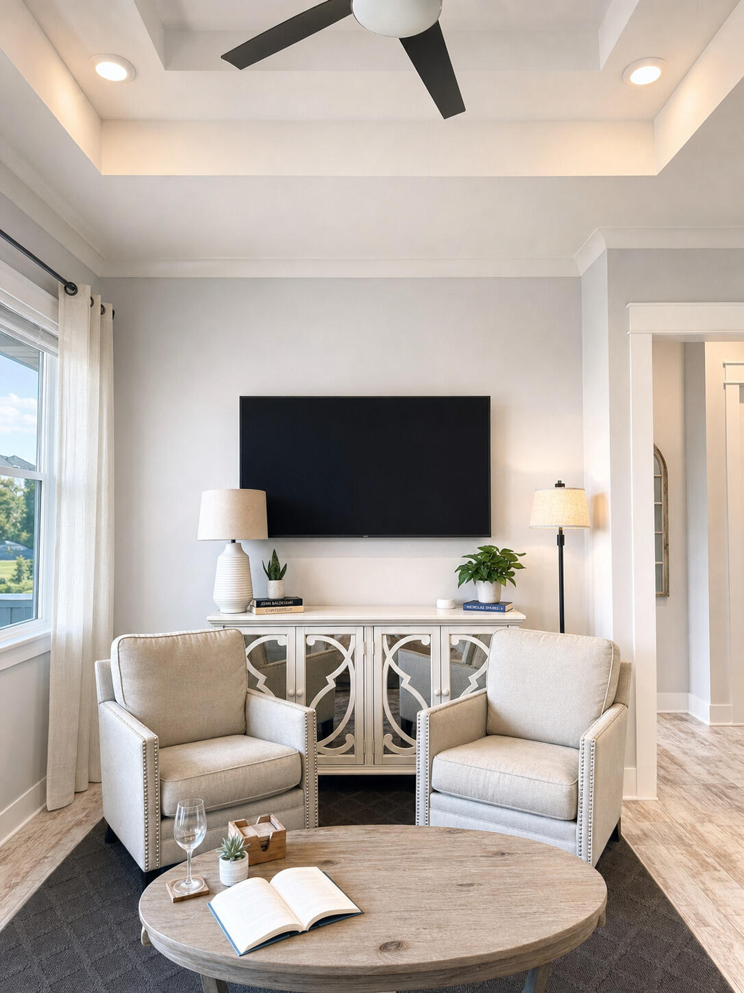 Introducing the highly sought-after Aruba floor plan in Prominence on 30A, offering a beautifully maintained and fully furnished coastal retreat  that makes life along Scenic Highway 30A highly desirable. This 2 bedroom, 2 bathroom residence spans approximately 1,293 square feet and combines thoughtful design, quality upgrades, and exceptional investment potential.
Highlights of this charming property include upgraded tile backsplash, quartz countertops, gorgeous whitewashed engineered hardwood flooring throughout, soaring 10-foot ceilings, and expansive windows and French doors that fill the living spaces with natural light. The open concept layout creates a bright and inviting atmosphere, perfect for entertaining family and friends or relaxing after a day at the beach.
The spacious kitchen features stainless steel appliances: gas cooktop, microwave, built in oven, vent hood and a breakfast bar.
Storage is a standout feature with three oversized owner closets, including a large garage storage closet rarely found in similar properties. 
The first 2 photos show a designer's recommendation of furniture arrangements to maximize guest stays. These virtual photos show how you can add bunks to bedroom 1 and move the king bed to bedroom 2. These are visual examples and are not to scale. Additional owner improvements include added attic insulation, a new Kaba lock system, new washing machine, and meticulous maintenance including biannual HVAC servicing, dryer vent cleaning, and additional upkeep makes this home pristine! Step outside on the balcony to enjoy your morning coffee surrounded by natural beauty or take advantage of Prominence's resort-style amenities. Residents enjoy access to two community pools, lush green spaces, grilling areas, and over 17 miles of biking and walking paths along 30A.

Directly across the street, The Big Chill serves as a vibrant gathering place offering restaurants, shopping, live music, outdoor movies, sporting events broadcasted, coffee and ice cream shops, and family-friendly events throughout the year.

Home Features:
2 Bedrooms | 2 Bathrooms 
Fully Equipped Kitchen with Breakfast Bar  
10-Foot Ceilings 
Spacious bedroom with designer option to convert to bunk room  
Full Size Washer and Dryer 
Three Owner Storage Closets 
Two Adult Bikes Included 
Pet Friendly Community

Location Highlights: 
Between Seaside and Alys Beach 
Convenient to the sugar-white beaches of 30A 
Convenient to dining, shopping, entertainment, and seasonal farmers markets

From an investment standpoint, this property checks all the boxes. With its prime location, highly desirable Aruba floor plan, and proximity to the most popular destinations along 30A, it offers strong short-term rental potential and consistent demand throughout the year. Making it especially appealing to snowbirds seeking an extended seasonal stay during the winter months, creating an additional income opportunity during the shoulder season.

Whether you're searching for a high-performing vacation rental, a second home, or a full-time residence, 197 Milestone Drive Unit C delivers the perfect combination of lifestyle, convenience, and income potential in one of 30A's most sought-after communities. 

Reach out for rental information today. 

Your next chapter begins here.