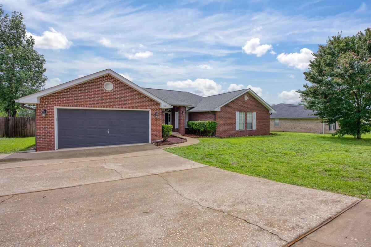 Seller offering $5,000 towards the buyer's closing costs with an acceptable offer. If you're looking for space, functionality, and a flexible floor plan, this home deserves a look. Offering over 2,700 square feet, this well-maintained all-brick 4-bedroom, 2-bath home features multiple living areas, an oversized kitchen, and a layout designed for both everyday living and entertaining. Step inside to discover a versatile flex room ideal for an office, playroom, or second living area, along with a formal dining room. The heart of the home is the expansive open-concept living area, complete with a cozy fireplace and seamlessly connected to the oversized kitchen featuring a center island, stainless steel appliances, abundant cabinetry, and generous workspace. Designed with privacy in mind, the split-bedroom floor plan places three generously sized guest bedrooms and a full bath toward the front of the home, while the spacious primary suite is tucked away at the rear. The primary retreat features an en-suite bath with dual vanities, a relaxing soaking tub, and a separate tiled shower. Additional highlights include an oversized laundry room with ample storage, a covered back patio, and a privacy-fenced backyard that's perfect for enjoying your morning coffee or hosting family and friends. Conveniently located just minutes from shopping, schools, the new bypass, and convenient access to Duke Field, the 7th Special Forces Group Compound, and Eglin Air Force Base. HVAC-22, Roof-21