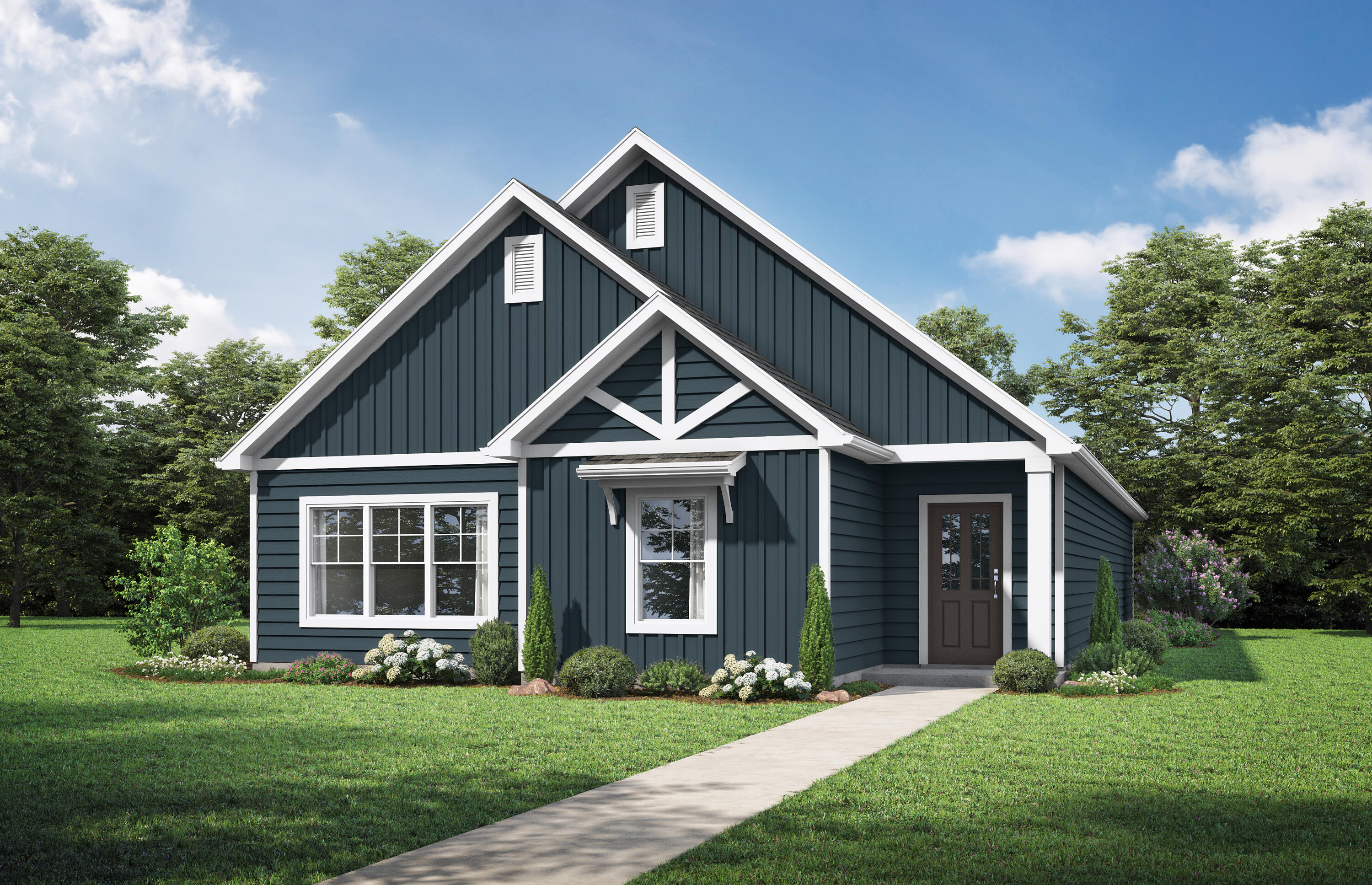 The Lauderdale II by Valor Communities on one of the largest court lots avaialble is the home you've been waiting to call your own! With your primary bedroom and huge walk-in closet on the first floor, you'll have all the space you need. Our Vaulted ceilings ensure your new home feels open and welcoming. With quartz countertops, hardiboard exterior, irrigation, and 220 V outlet in the garage already included in our features, you'll be impressed at what this home has to offer! Three bedrooms are on the main floor with a large bedroom and bath upstairs. Enjoy Florida living and beautiful park space in your front yard. Wiith a gorgeous spring fed lake nearby and access to the resort-style pool, NOW is the time to choose your interior colors and ADD your preferred options. Buyer's Choice is back!
