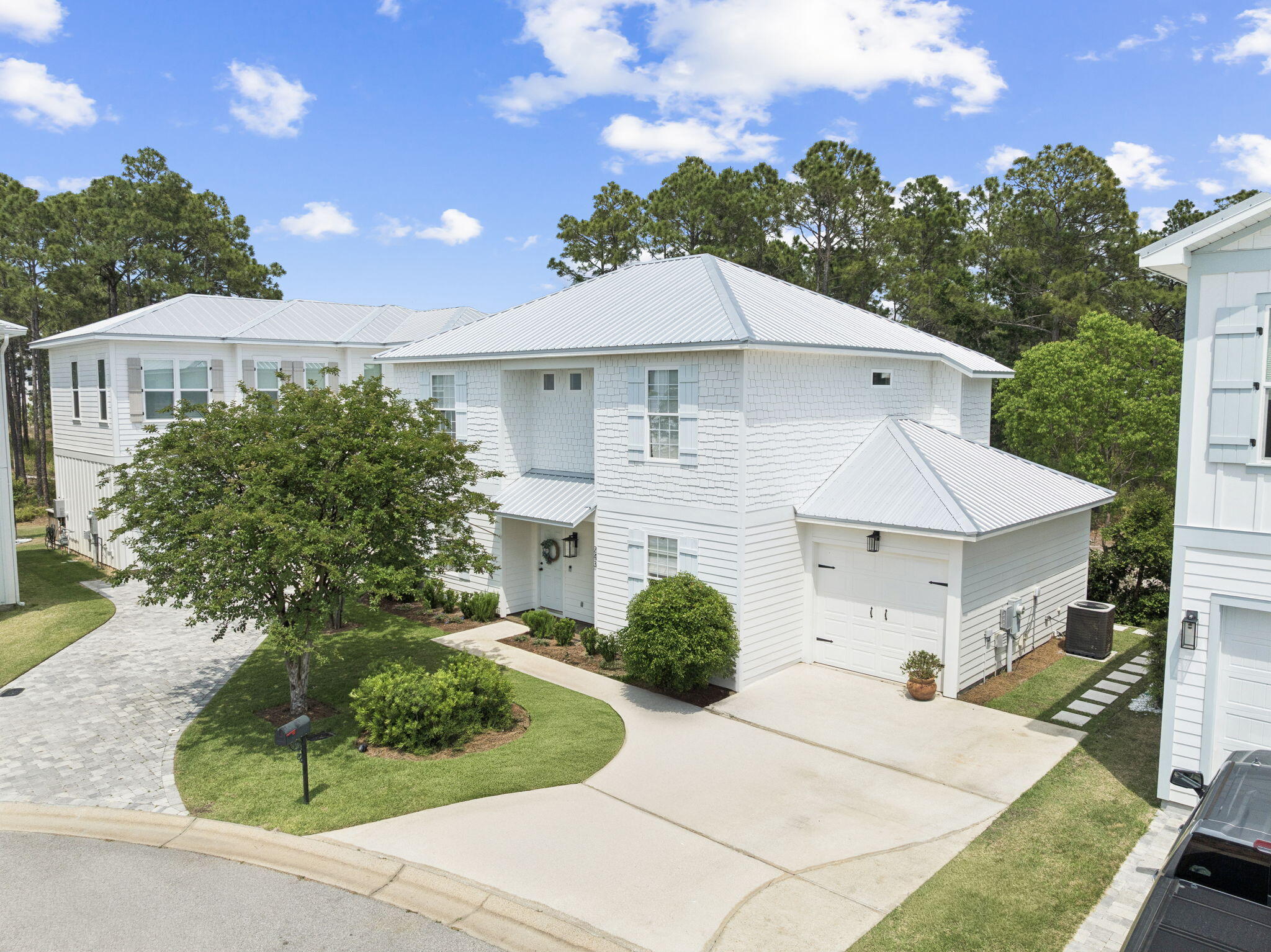 This beautiful custom Santa Rosa beach home located South of HWY 98 is now available. This location means you can walk, bike or golf cart to not only the beach, but all that 30A has to offer. Many of the area's top restaurants are within minutes of this home along with the Santa Rosa Beach Golf and Beach Club. The home itself is in immaculate condition and completely turnkey. Enter the home and the open floor plan is perfect for entertaining family and friends. Upgraded designer window treatments, lighting and fixtures plus all new floors throughout give the home a fresh custom look. The outdoor living area out back expands your entertaining and lounging options. The home has 4 well sized bedrooms; one of which is currently utilized as a home office.