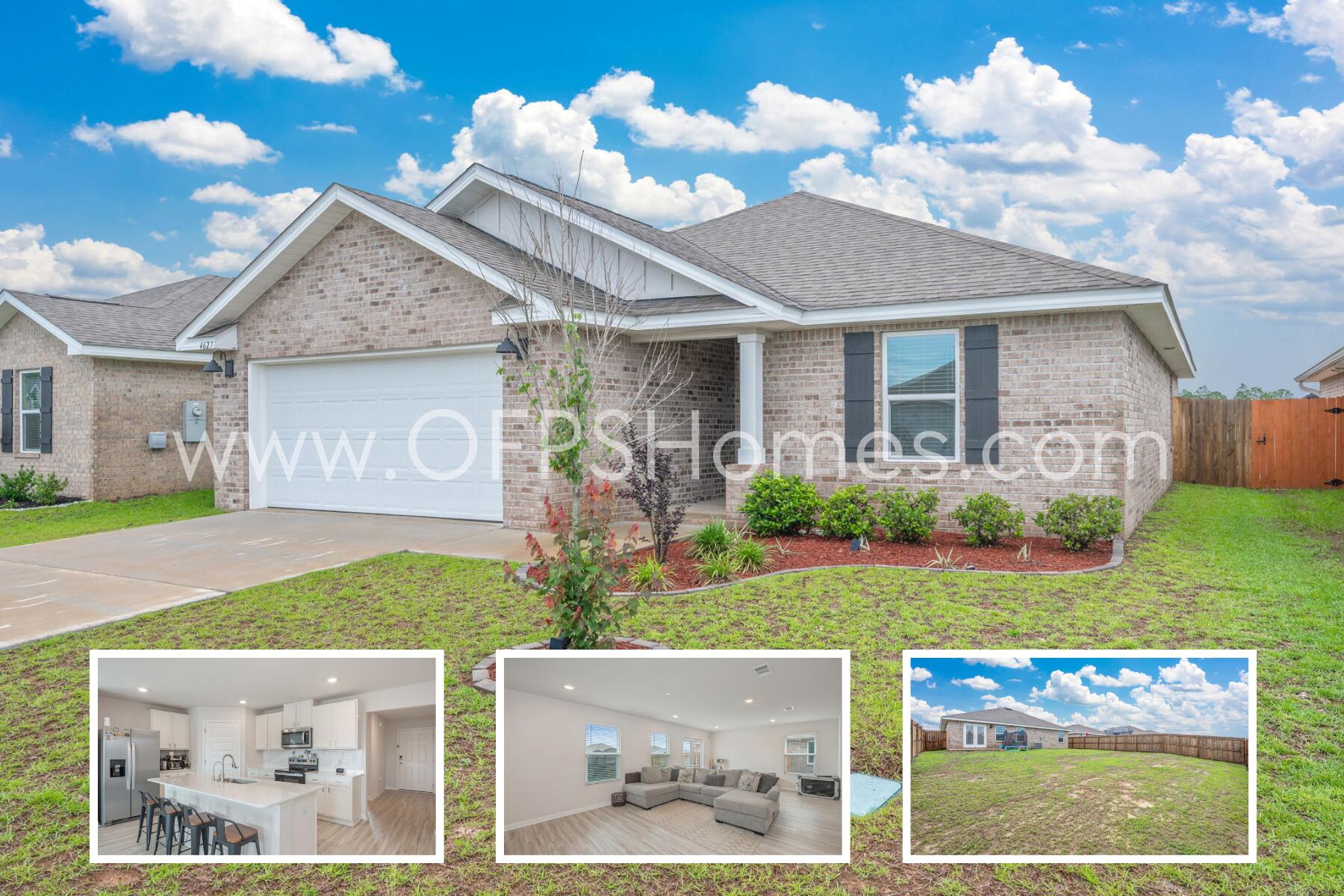 AVAILABLE AUG 1! Enjoy community amenities including a pool, cabana, sidewalks, and underground utilities in this beautifully designed 3BR/2BA home in South Crestview. The Lismore floorplan offers open-concept living perfect for entertaining, plus a fenced backyard for relaxing outdoors. The kitchen features quartz countertops, large island bar, pantry, stainless appliances, smooth-top range, and built-in microwave. Spacious primary suite includes a walk-in closet and oversized shower. Wood-look flooring throughout main areas with plush carpet in bedrooms. **Electricity covered up to $180/monthly.** Electric charger available. AS IS Washer/dryer included. Convenient to beaches, golf, Ft. Walton, and Destin. NO smoking. 600 minimum FICO credit score required in addition to meeting rental criteria. Pets allowed upon approval with a non-refundable pet fee. All applicants are required to complete an application on https://onefamilypropertyservices.petscreening.com/
regardless of if they own a pet or not. Applicants with an ESA are also required to complete the application.

This property is a part of a Homeowners Association and tenants will be required to adhere to certain rules and restrictions. If you have any questions, you may request to view the HOA Covenants prior to application.

** Fees Required once an application is approved include, but may not be limited to: Security Deposit, Non-Refundable Fees (cleaning and rekey), $20 Certified Mail Fee, and Pet Fees (when applicable).