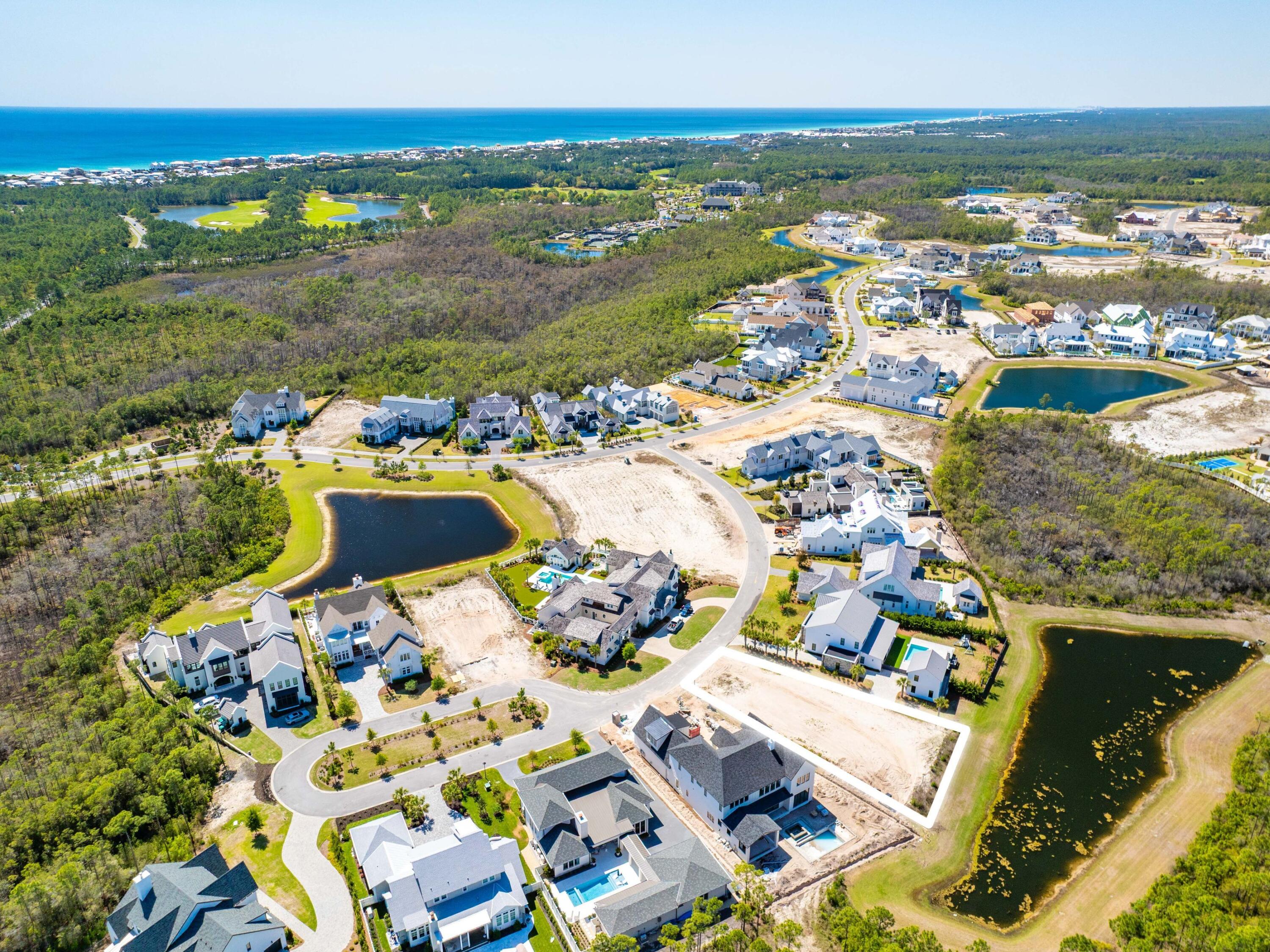 EXCEPTIONAL OPPORTUNITY! A unique homesite awaits in the exclusive gated community of Watersound Camp Creek. This desirable neighborhood offers exceptional amenities and a serene beach lifestyle. The property conveys with a Watersound club membership, buyer is responsible for paying the monthly dues upon closing. The Camp Creek golf club and other amenities are conveniently located just steps away. The community also boasts a resort pool, lazy river, tennis and pickleball courts, health and wellness center, playground, and multiple onsite restaurants. Don't miss this opportunity to build your dream home in this exceptional community.