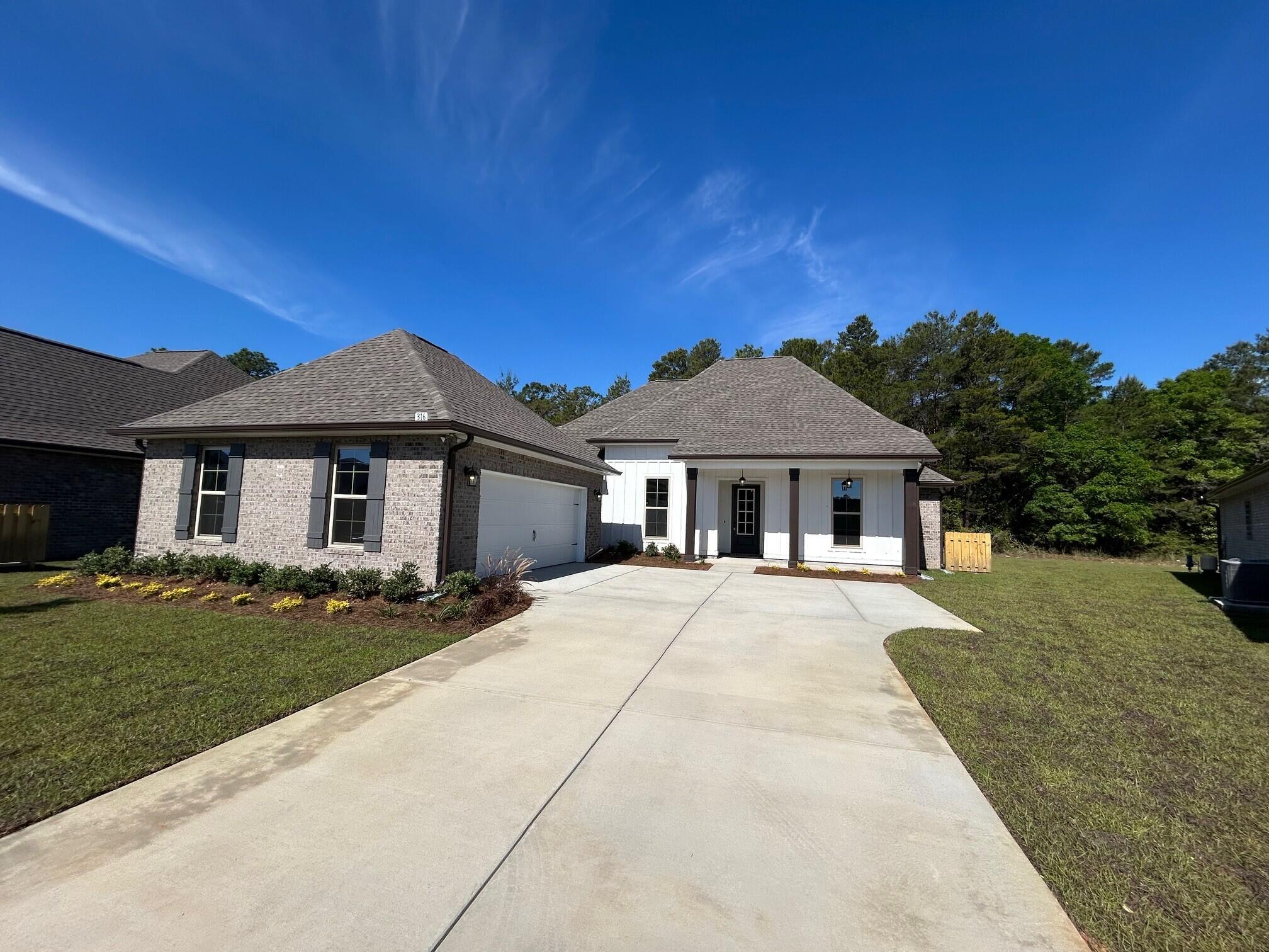 The RENOIR IV I in Bird Song at Hammock Bay community offers a 4BR/3BA, open design with flex space and breakfast area. Upgrades added (list attached). Features: double vanity, garden tub, separate custom tiled shower, and walk-in closet in master bath, kitchen island, walk-in pantry, boot bench/drop zone, covered porches, undermount sinks, custom kitchen backsplash, crown molding, LED lighting throughout, framed mirrors in all baths, smart connect WIFI thermostat, smoke/carbon monoxide detectors, landscaping package, architectural 30-year shingles, flood lights, and more!
Energy Efficient Features: water heater, electric kitchen appliance package, vinyl low E windows, and more! Energy Star Partner.