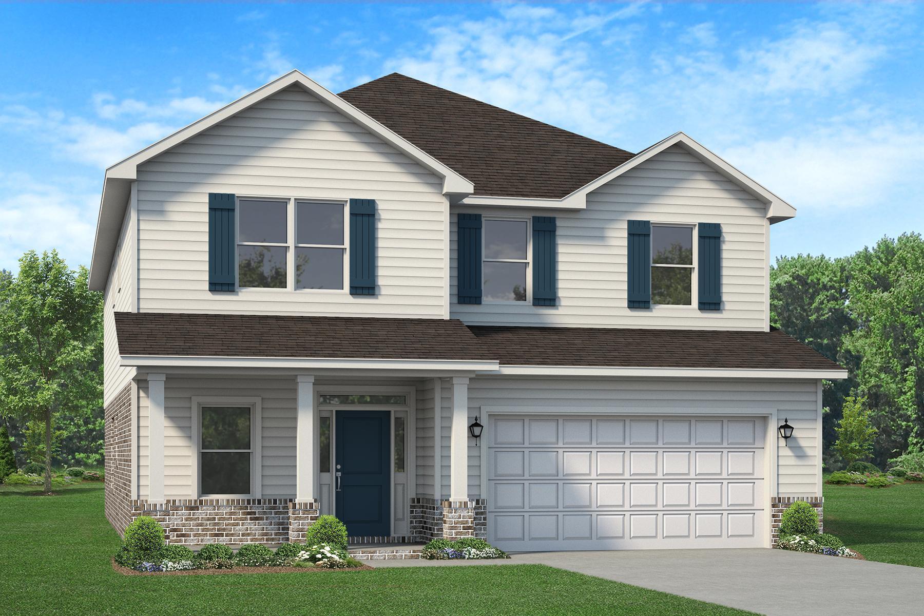 Welcome to Brookwood, our newest community in North Crestview! This stunning 3,030 sq ft home offers 5 bedrooms, 3.5 bath, a spacious bonus room, and a versatile loft area- giving you all the space you need to live, work, and entertain. Built on a generous 1/2-acre lot, this home features a Hardie front with brick skirt and 3 sides brick for added curb appeal. The yard comes sodded, irrigation and professional landscaping. Pure tech LVP flooring throughout with carpet on in the bedrooms and stairs. Granite countertops throughout and sleek black fixtures throughout. The master bathroom features a separate tiled  walk in shower and a separate garden tub. Step out to enjoy the covered back porch, plus an extended concrete addition for grilling and outdoor gatherings.