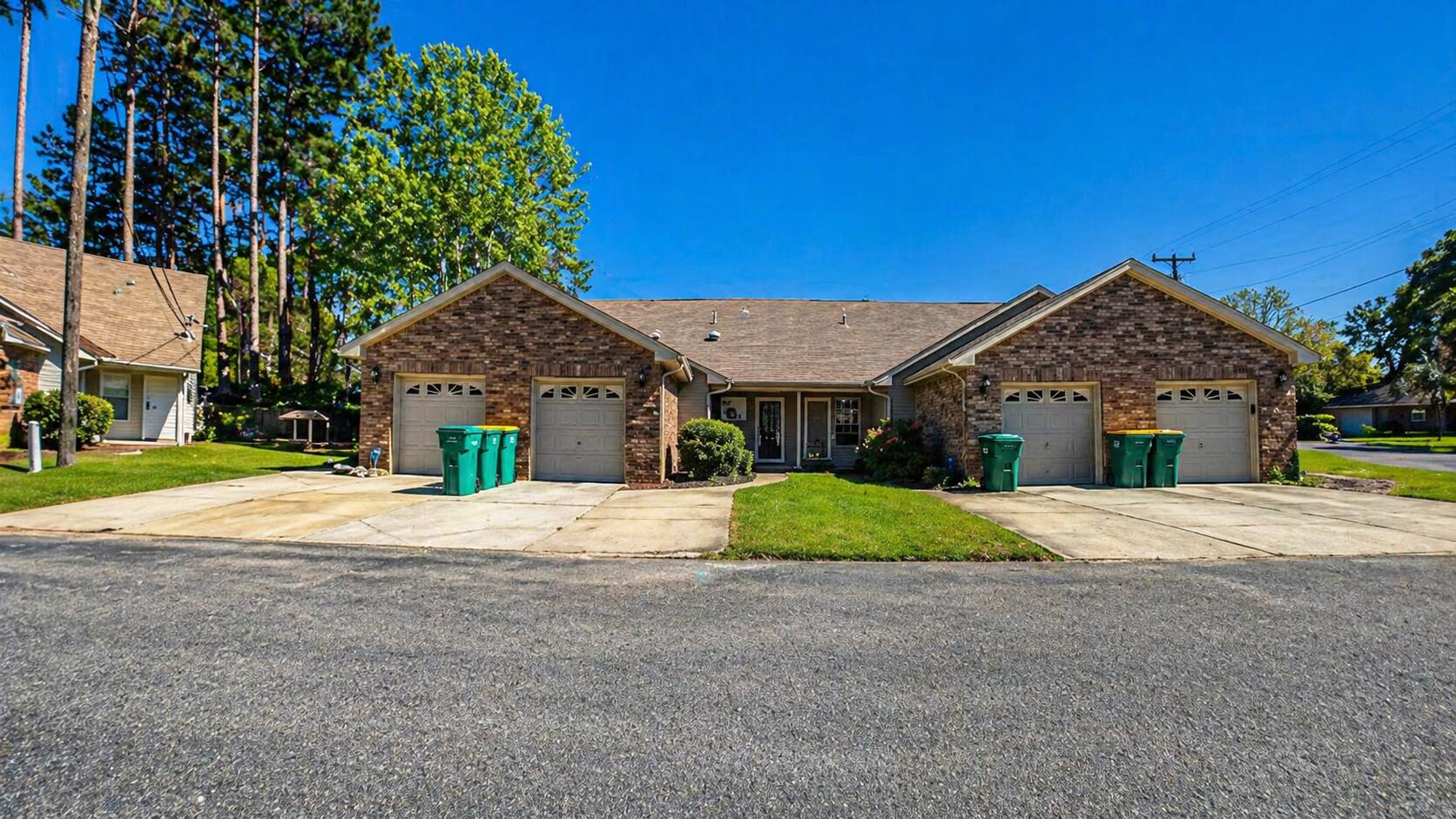 Great townhome, convenient to bases.  Current tenant on month to month lease.  
 This townhome received a new roof in 2018. The HVAC/HWH were replaced in 2014. New LVP flooring and carpets were installed in 2018. This home features natural light & vaulted ceilings w/ solar skylight in the living room. A large eat-in kitchen w/stainless steel appliances, and quartz counter tops with a deep sink meet any chef's demands. The Master bedroom and bath are on the 1st floor. Upstairs are 2 Large bedrooms along with a full bath that boasts quartz counter tops and LVP flooring. There is a lot of extra storage under the stairs. Washer and dryer in closet in the garage convey. Come see this great home today More. Also included w/the purchase is a whole house generato