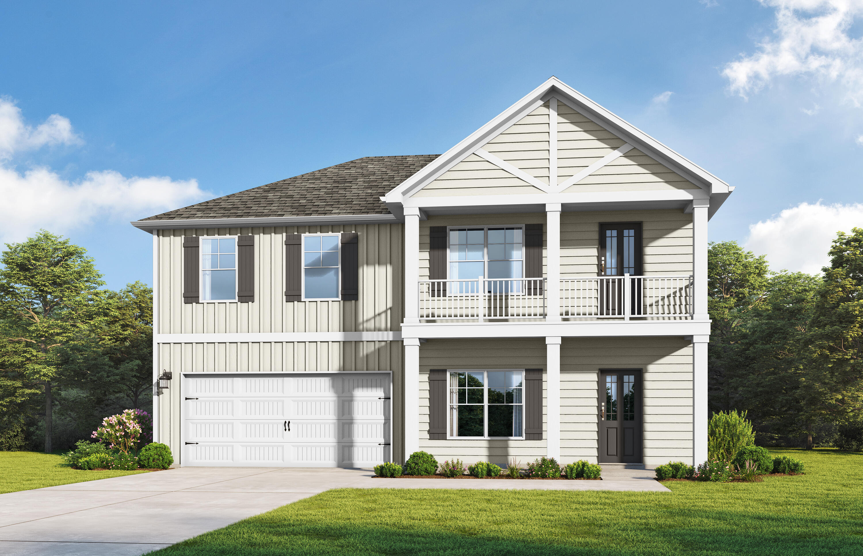 Step into the Barton II by Valor Communities, a warm, inviting haven beautifully designed for your family. The main living area flows seamlessly from a cozy family room into a bright dining space and a gourmet kitchen with a central island. A main-floor bedroom provides a welcoming retreat for guests, tucked near a private office and mudroom. Upstairs, the primary suite serves as a personal sanctuary, complete with a sitting area and spa-like bath. Two additional bedrooms, two full baths, and a spacious loft opening to a lovely upper porch complete this exceptional layout.  Visuals feature a similar home for inspiration. Pricing is the base starting point; final price varies based on selected features.