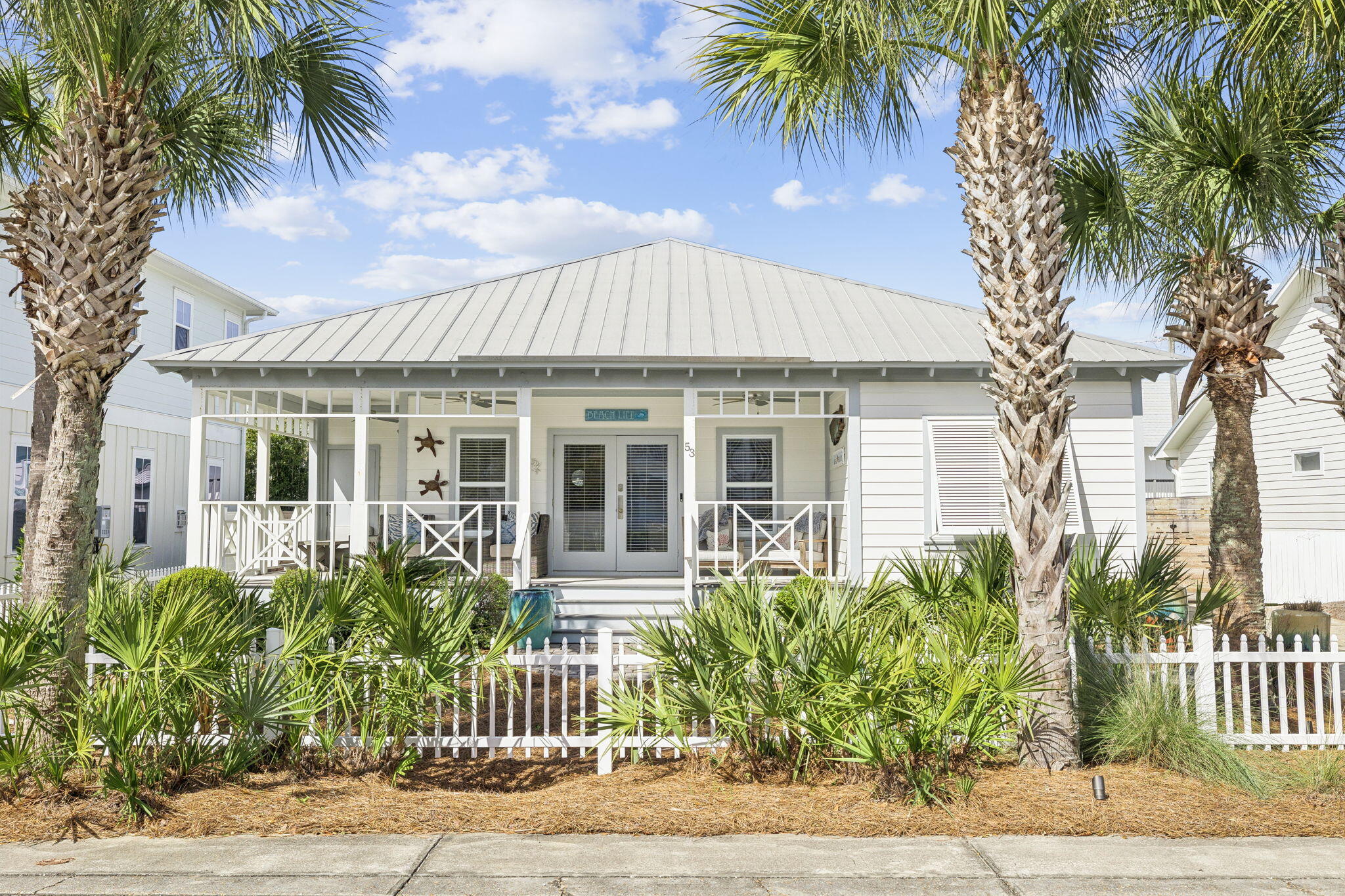 Located in the heart of Seagrove Beach, this charming single-story Florida cottage offers a rare opportunity to own just off Scenic Highway 30A and only a short walk to the beach. Situated within the intimate Gulf Mist community, a quiet 15-lot neighborhood with a community pool, the home combines classic coastal simplicity with an unbeatable location along one of 30A's most desirable stretches.

The three-bedroom, two-bath layout features comfortable single-level living with an open living and dining area and a kitchen recently updated with new appliances. The fenced backyard provides additional privacy and includes a separate storage building, offering space for beach gear, bikes, and outdoor essentials. Offered fully furnished and turnkey, this property presents an excellent opportunity as a full-time residence, second home, or vacation rental. With nearby beach accesses and the restaurants, shops, and charm of Seagrove just moments away, this cottage captures the relaxed lifestyle that makes living along Scenic Highway 30A so special.