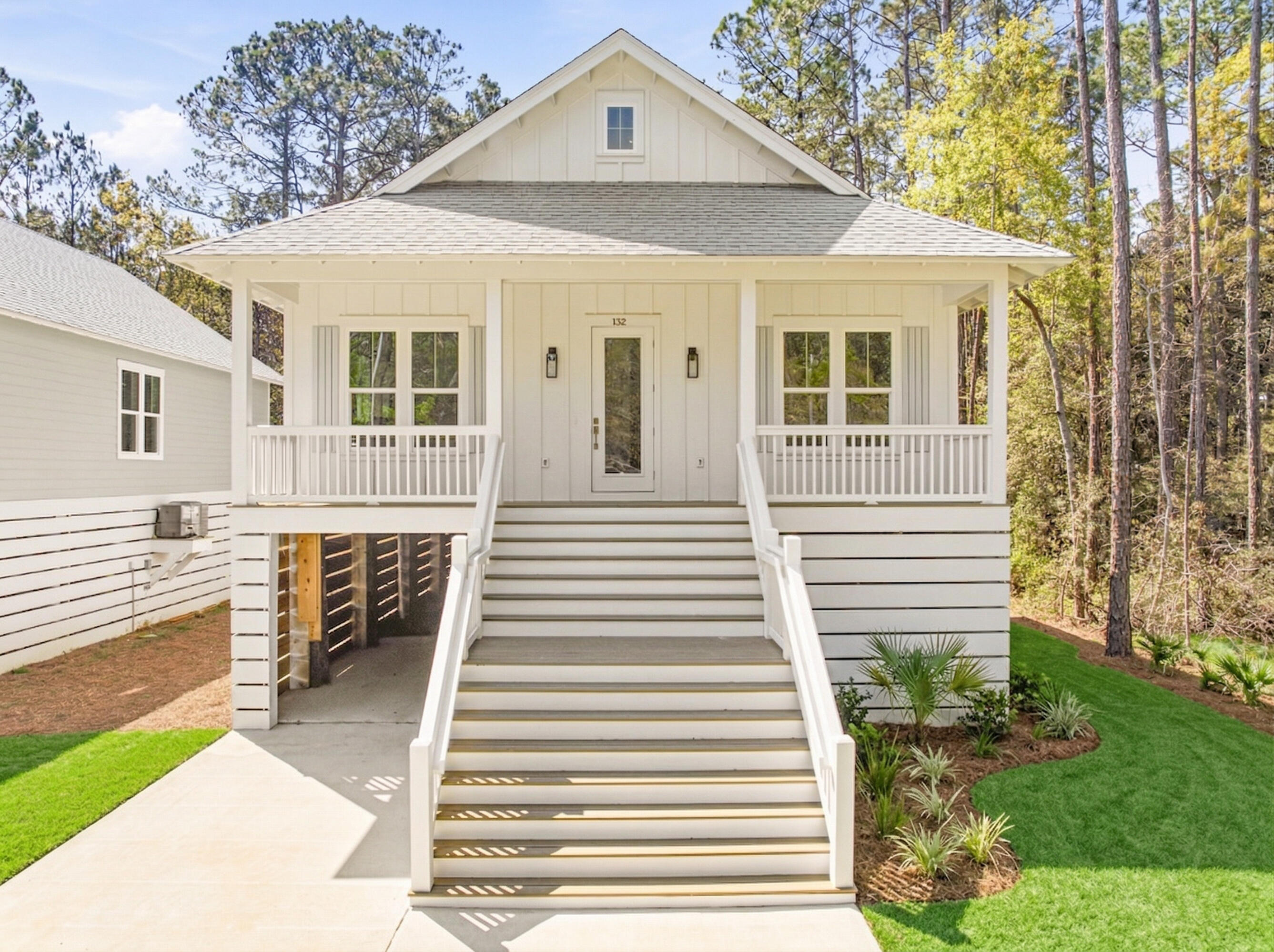 Welcome to 132 S 4th Street! New construction featuring 3 bedrooms and 2 bathrooms, thoughtfully designed for easy, everyday living.

Start your mornings out on the oversized front porch, coffee in hand, easing into the day before heading inside. The kitchen feels fresh and inviting with stainless steel appliances, a built-out pantry, and a layout that flows right into the living room.

Down the hall, you'll find two guest bedrooms, while the primary suite feels like its own private retreat. Cathedral ceilings give it an open, airy feel, paired with a walk-in, built-out closet and a private balcony that leads straight down to the fully fenced-in backyard.

Out back, there's plenty of room for pets, hosting, or just having a little extra space to yourself. Underneath the home, you have the flexibility to use it for additional storage, a home gym, or covered parking.

With no HOA, you have the freedom to truly make this property your own. Whether you're looking for a primary residence, a second home, or an investment property, this home fits a variety of goals.

Just a short drive to Ed Walline Beach Access and Cessna Landing Boat Ramp, this home provides convenient access to some of the best restaurants, beaches, and local spots on 30A. Reach out today to schedule a showing!