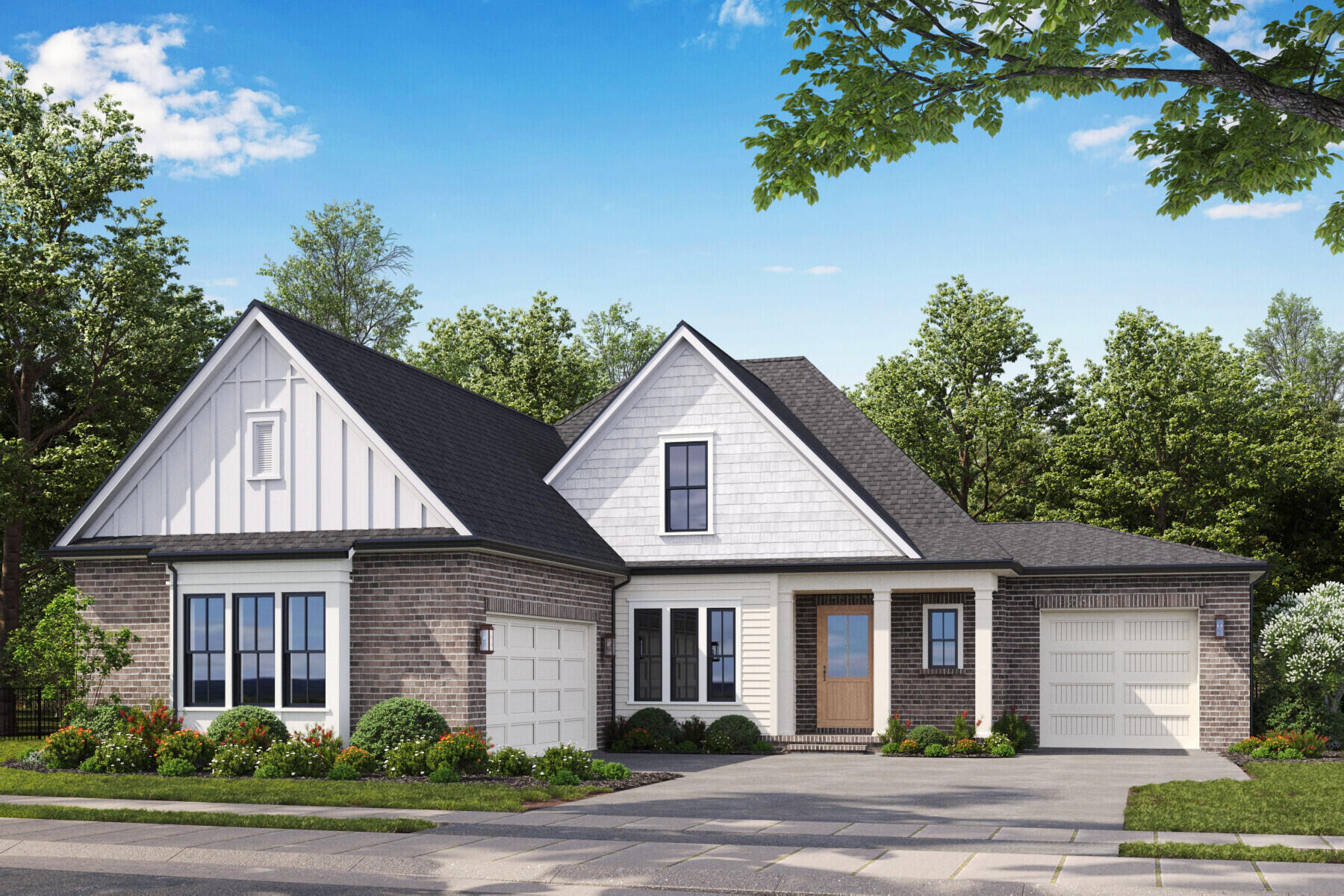 Daphne home offers immense, two-story living within an open layout! With five bedrooms and a study, you can design rooms around your family's needs and lifestyle.
If storage is high on your list, this home will not disappoint! The extra-large kitchen island, walk in pantry and ample cabinetry allow counters to remain free for meal prep or homework,mudd rom with drop zone, and the
master en-suite offers double sinks and a large walk-in closet. On the second floor, you'll have bedrooms 3, 4 and 5 along with a bonus room and in home gym.  Additional attic storage is also available. This home includes an oversized 3 car garage.
