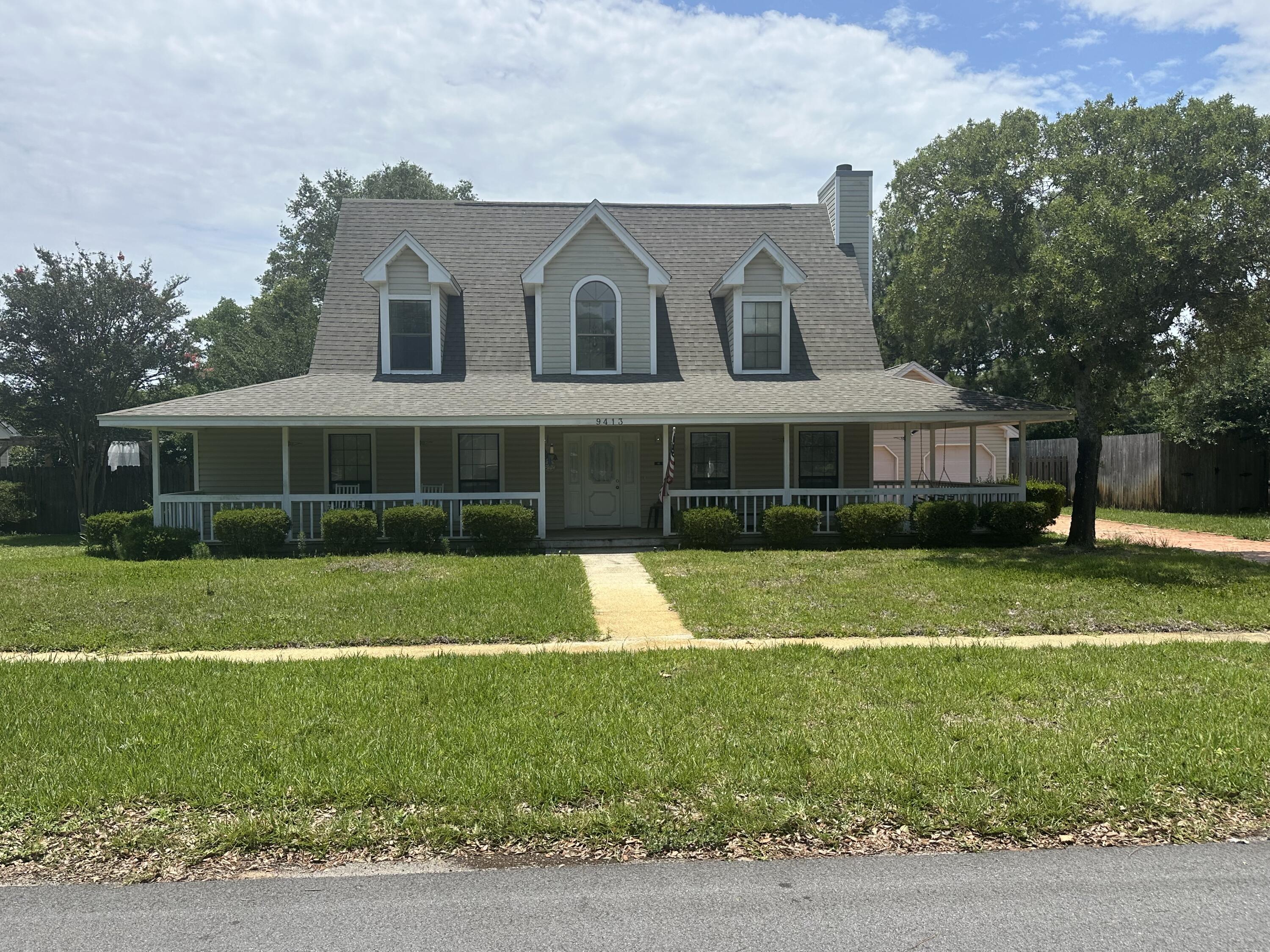 This one won't last... Priced to move!
Located on a cul du sac in East Navarre.. A short commute to Hurlbert Field as well as all the Navarre amenities. Large front porch that runs the entire width of the house (and a little down one side). Wood burning fireplace for the cooler days! The master bedroom is downstairs with two additional bedrooms upstairs. The master bedroom has a large walk-in closet and the two additional bedrooms each have two closets! All bedrooms have ceiling fans.  Plenty of room in the back yard for a pool. The driveway is paved with beautiful, red brick. There are two pantries in the kitchen!