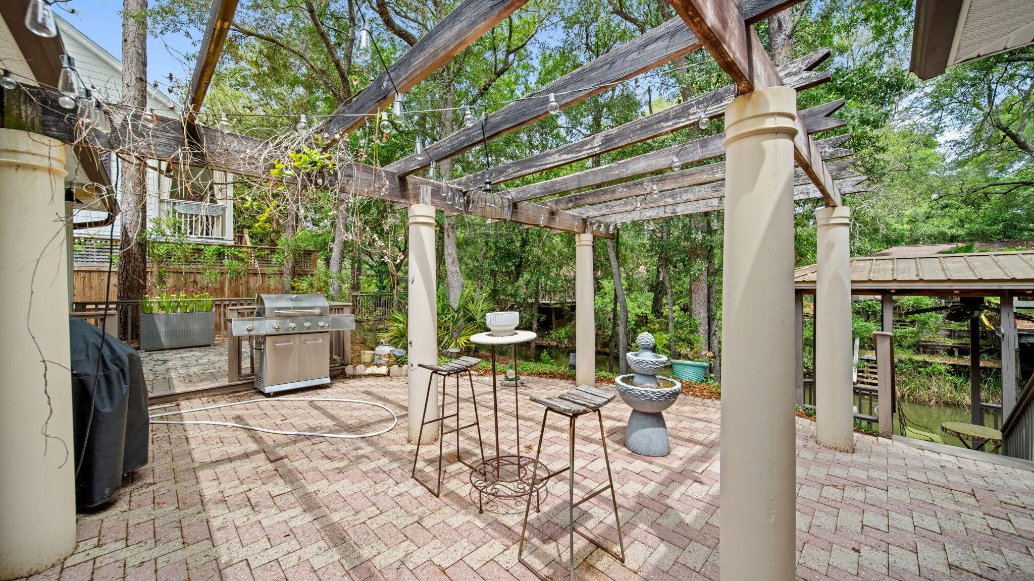 Canal-Front Living with Bay & Gulf Access | No HOA | Deep Water Opportunity in Mack Bayou.

Experience the freedom of true waterfront living in the highly sought-after Mack Bayou area of Santa Rosa Beach. Perfectly positioned on a deep-water navigable canal with direct access to Mack Bayou, Choctawhatchee Bay, and ultimately the Gulf, this spacious one-level 4-bedroom, 3.5-bath residence offers the rare combination of move-in-ready comfort, boating convenience, and unlimited potential--all with no HOA restrictions.  You can do short-term rentals, i.e. VRBRO and AirBnB.

Pontoon boats, fishing boats, paddleboards, kayaks, jet skis, and canoes have navigated these waters (buyer to verify canal depth for their specific vessel), allowing you to launch your next adventure directly from your backyard. Whether you're an avid boater, fisherman, or simply seeking a peaceful waterfront retreat, this property delivers the coastal lifestyle buyers dream about.

Freshly updated and move-in ready, the home features fresh interior and exterior paint, new carpet, serviced HVAC, a new dishwasher, updated paver driveway, and refreshed landscaping. Inside, you'll find an open and functional layout with laminate flooring throughout the living and kitchen areas, granite countertops, and built-in stainless oven and microwave. The flexible floor plan offers generous living space with guest suite potential, making it ideal as a primary residence, vacation home, or investment property. Outdoor living shines with expansive rear decks, a screened porch, and multiple entertaining spaces overlooking the tranquil canal--perfect for relaxing after a day on the water or hosting family and friends.

Located just minutes from Grand Boulevard, Sacred Heart Hospital, Publix, Sandestin, and the renowned dining, shopping, and sugar-white beaches of 30A, this property blends convenience with the serenity of waterfront living.

Highlights Include:

No HOA restrictions
Deep-water canal frontage with bay access
Direct boating access to Choctawhatchee Bay & Gulf
4 Bedrooms | 3.5 Bathrooms
Single-level floor plan
Fresh interior & exterior paint
New carpet & serviced HVAC
New dishwasher
Updated paver driveway & refreshed landscaping
Granite countertops & stainless built-in appliances
Large decks & screened porch for entertaining
Flexible layout with guest suite potential
Fully furnished option available
Ideal as primary home, vacation retreat, or investment property

Bring your boat, your vision, and enjoy the best of waterfront living in the heart of Santa Rosa Beach.