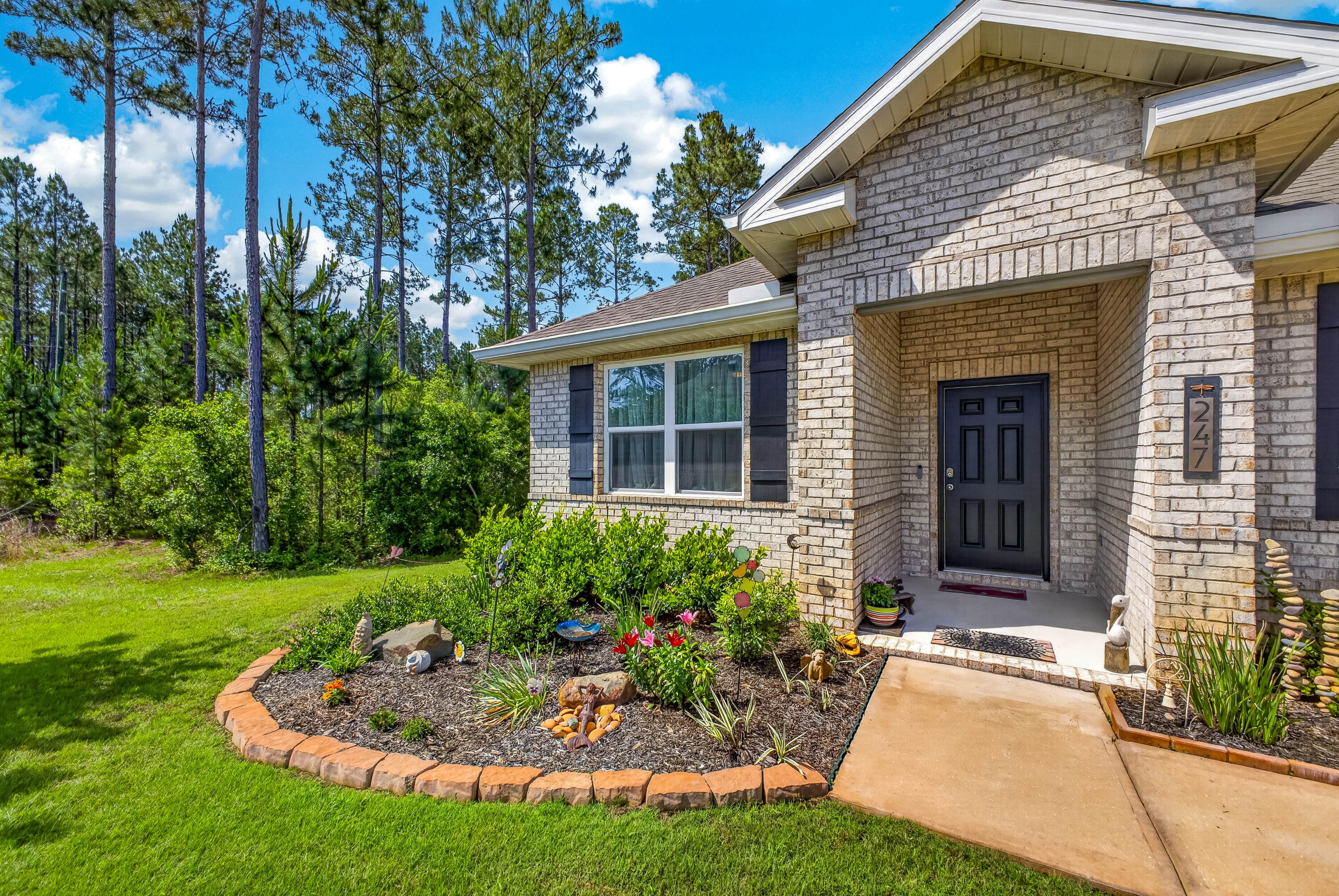 Motivated Sellers. Welcome to Hammock Bay living at its finest! This beautifully upgraded 5-bedroom, 3-bathroom waterfront home offers the perfect blend of space, comfort, and privacy. Nestled on a large lot with a natural wooded buffer and tranquil pond views, you'll enjoy peaceful days surrounded by nature and wildlife. Inside, the thoughtfully designed floor plan features formal dining, a breakfast area, bonus room, luxury vinyl plank flooring, quartz countertops, artistic backsplash, gas stove, and included washer and dryer. Outside, enjoy beautiful landscaping, a 10x12 Hardie board shed, upgraded sprinkler pump, security system, and fiber internet. The amenities include resort-style pools, fitness center, pickleball, tennis, trails, clubhouse, bayfront dock and movie theater.