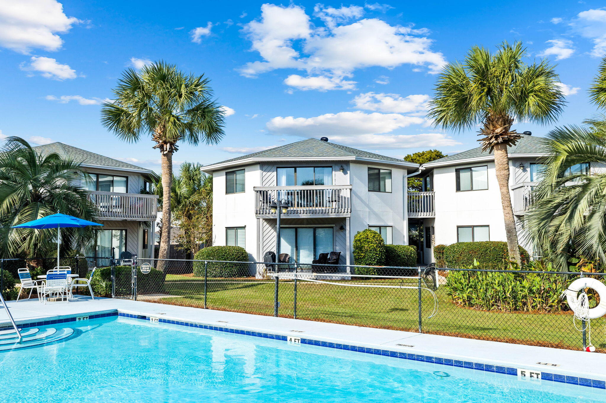Fully Renovated Beach Condo/Prime Investment with Strong Rental History. Discover the perfect blend of coastal charm, modern updates, and rental-ready convenience in this beautifully renovated 2-bedroom, 2-bathroom condo in the heart of Miramar Beach. Located in a well-maintained community, this unit offers multiple pools, owner storage, and assigned parking, making it an ideal vacation home or investment property with a proven strong rental history.
Just a short distance from one of the largest public beach accesses in Miramar Beach, this condo provides effortless access to the white sugar-sand beaches and emerald Gulf waters. Whether you're looking for a personal retreat or a turn-key investment property, this unit delivers exceptional value. The fully updated interior features a stylish open-concept living area, a modern kitchen with premium finishes, and spacious bedrooms designed for comfort. Step outside to enjoy the community's multiple pools, beautifully landscaped grounds, and peaceful coastal atmosphere.

Conveniently located between Highway 98 and Scenic Gulf Drive, this property offers easy access to Miramar's top dining, shopping, and entertainment, including Silver Sands Premium Outlets, Grand Boulevard, and Baytowne Wharf. The condo's prime location and high demand for rentals make it a fantastic investment opportunity for vacation rental owners and seasonal residents alike.

Don't miss your chance to own this move-in-ready condo in one of Miramar Beach's most sought-after communities.

This unit is offered with all appliances, including a 2019 water heater, 2017 washer/dryer, and 2008 AC. Enjoy your private balcony with scenic views over the pool, perfect for morning coffee or evening relaxation. The well-maintained complex includes two pools, one of which is heated in the winter, just steps from your door - along with assigned parking, bike racks, and storage options in both the clubhouse and above.

With its prime location near Silver Sands Outlet Mall, popular dining spots, and beach access, this condo is ideal as a vacation home, rental property, or year-round residence. Short-term and long-term rentals are permitted, making it an excellent investment opportunity. Don't miss your chance to own a slice of paradise. Schedule a viewing today!