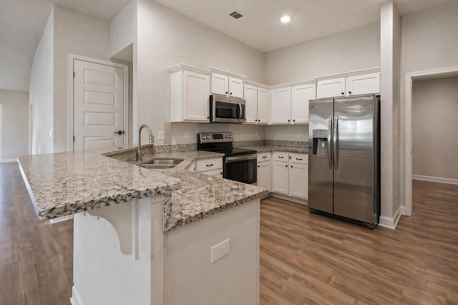 Welcome home! This charming 3-bedroom, 2-bath all-brick beauty has everything you've been looking for. With 1,600 square feet of warm, open living space, it's the kind of home that wraps you in comfort the moment you walk through the door. Immaculately clean and beautifully maintained, the home truly looks and feels brand new. Granite countertops, elevated ceilings, and ceiling fans throughout give the home a thoughtful, finished touch. Generous closets and abundant shelving mean there's a place for everything, so getting settled feels effortless.
An EV charger has already been installed, so if you're driving electric or planning to, you're all set from day one. Garden tub, separate shower, and updated closet shelving for smart storage and organization. The community pool and pavilion are just steps away, perfect for lazy weekends, backyard barbecues, and making memories with the people you love most. Sprinklers already installed! Shopping and dining just 1 mile away, local schools are 1 mile away, and Eglin Air Force Base is 26 miles. Schools are A rated and Crestview has ample dining. No pets have ever lived in the home. Come see it for yourself. You might just fall in love.