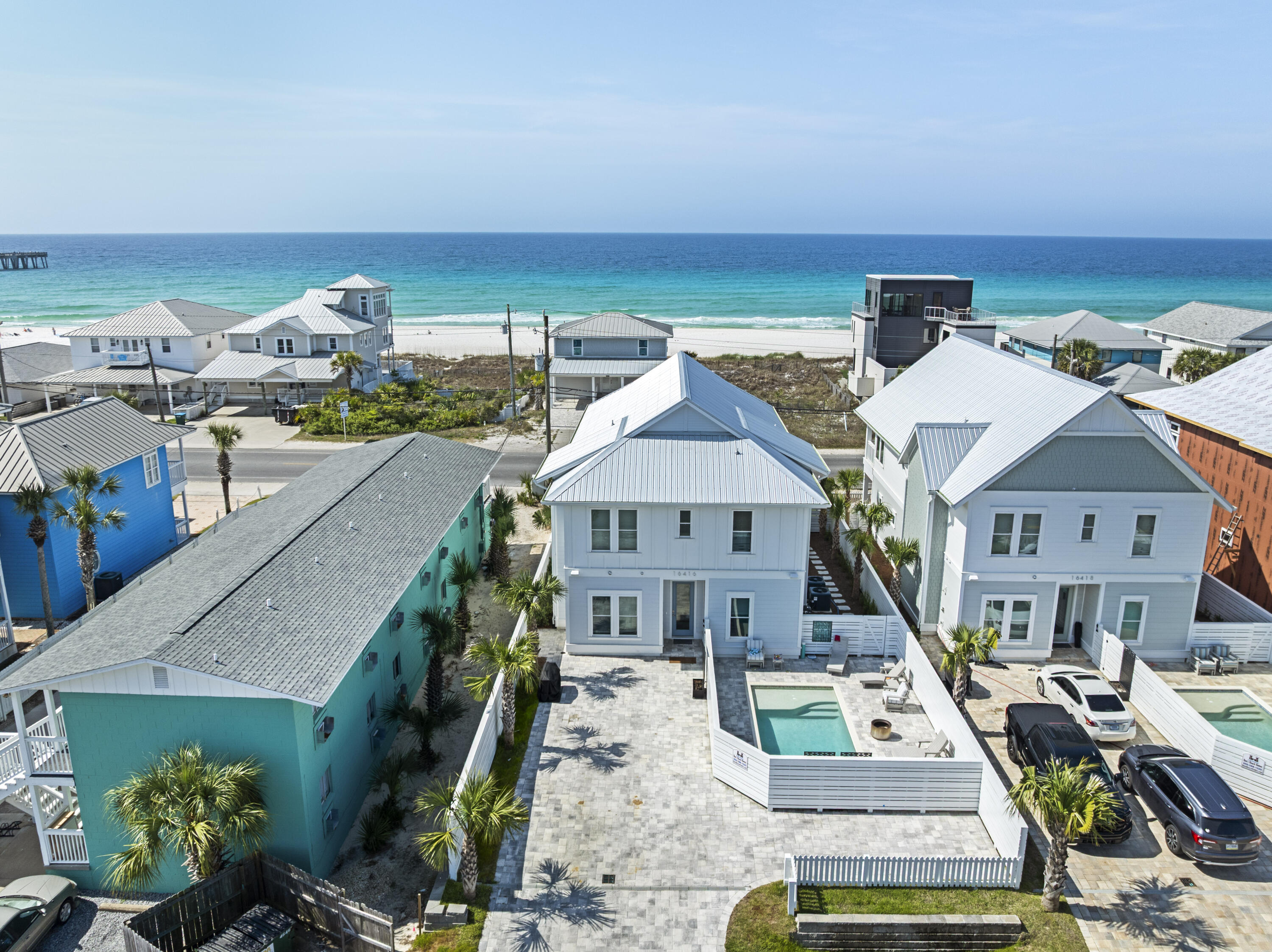 WALK INTO EQUITY!

$96k on the books so far( started in Jan)

$300k projections

Step into unobstructed Gulf views and a home that was built to feel expensive--because it is.

2025-built, fully furnished, turnkey coastal showpiece offering 6 bedrooms / 6.5 baths, 3,302 sq ft, and a floorplan designed to sleep 16--with every bedroom featuring its own ensuite bath. A massive open great room, plus a poolside rec space, makes it ideal for big groups and high-demand rentals.

This property stands out for high-end finishes and true craftsmanship--clean lines, thoughtful details, and a build quality that shows the second you walk in. It's also a complete smart home with state-of-the-art audio throughout, giving owners and guests that ''resort vibe'' from the main living areas to the outdoor space Location is a booking magnet. You're in the heart of the Pier Park corridor--close to Pier Park, Topgolf (adjacent to Pier Park), and Dolly Parton's Pirates Voyage Dinner & Show, plus a deep bench of restaurants, bars, and entertainment that keep this area in constant demand.

Opportunity alert: the seller just purchased and is selling due to a personal reason, making this a steal for this area--especially for newer construction, Gulf-view, fully furnished inventory near the action.

And the cherry on top: PCB's Front Beach Road CRA improvements in this corridor are already underway, including utility undergrounding (power lines) and upgraded streetscape features--meaning the approach and overall visual experience are positioned to get even better as the work progresses.