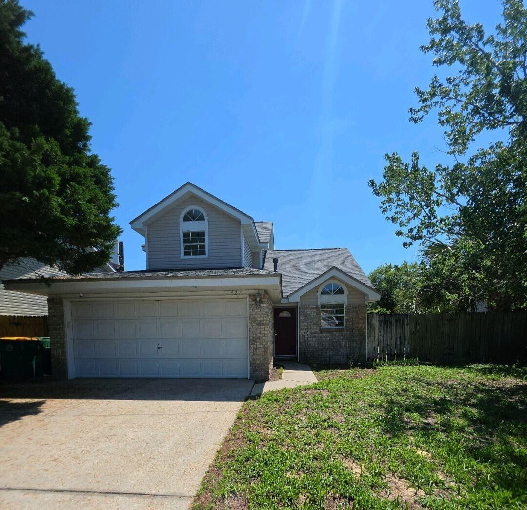 Conveniently located in Mary Esther just minutes from Hurlburt Field Air Force Base, shopping, and the Emerald Coast beaches. Ideal for military,  or anyone seeking a short commute to Fort Walton or base. Contemporary with garage and quiet neighborhood. Master bedroom downstairs and 2 bedroom and bath upstairs. Credit score of 640 required along with background check. Pets considered with owner approval. Call Navarre Beach Realty Inc. @ 850.936.0700