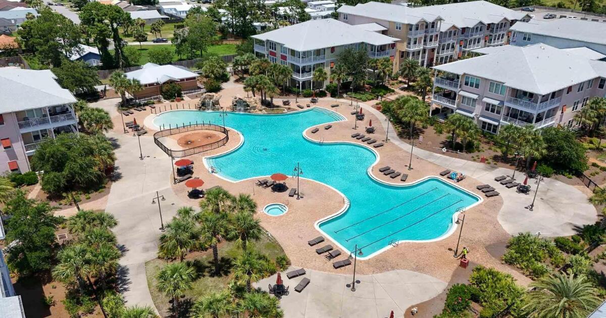 **WOW**- $5,000 BUYER CREDIT AT CLOSING for a full price offer! This Island Reserve condo has an open concept with a split floor plan boasting 2 master suites plus an additional half bath, beautiful finishes, granite countertops and stainless steel appliances. Upgrades include new living area flooring (July, 2026), soft-close cabinets, tinted windows to keep the unit cooler, custom wood closet shelves, ''never used'' dishwasher, new washer/dryer and between glass window blinds. Park your car and your golf-cart in the covered parking garage - no stairs or elevators - and take a short 1.2-mile golf-cart ride to one of the Top 10 Beaches in America. You will love the laid-back lifestyle and amazing amenities in Island Reserve - lagoon style pool, pickleball, basketball, fitness center and so much more! No short-term rentals here, just peace and quiet in resort-style living. This spacious 2nd story unit is easy to maintain and enjoys very low utility bills. Island Reserve is a gated community with a security officer, controlled access, security cameras and perimeter fencing that will provide you with Safety and Peace of Mind.