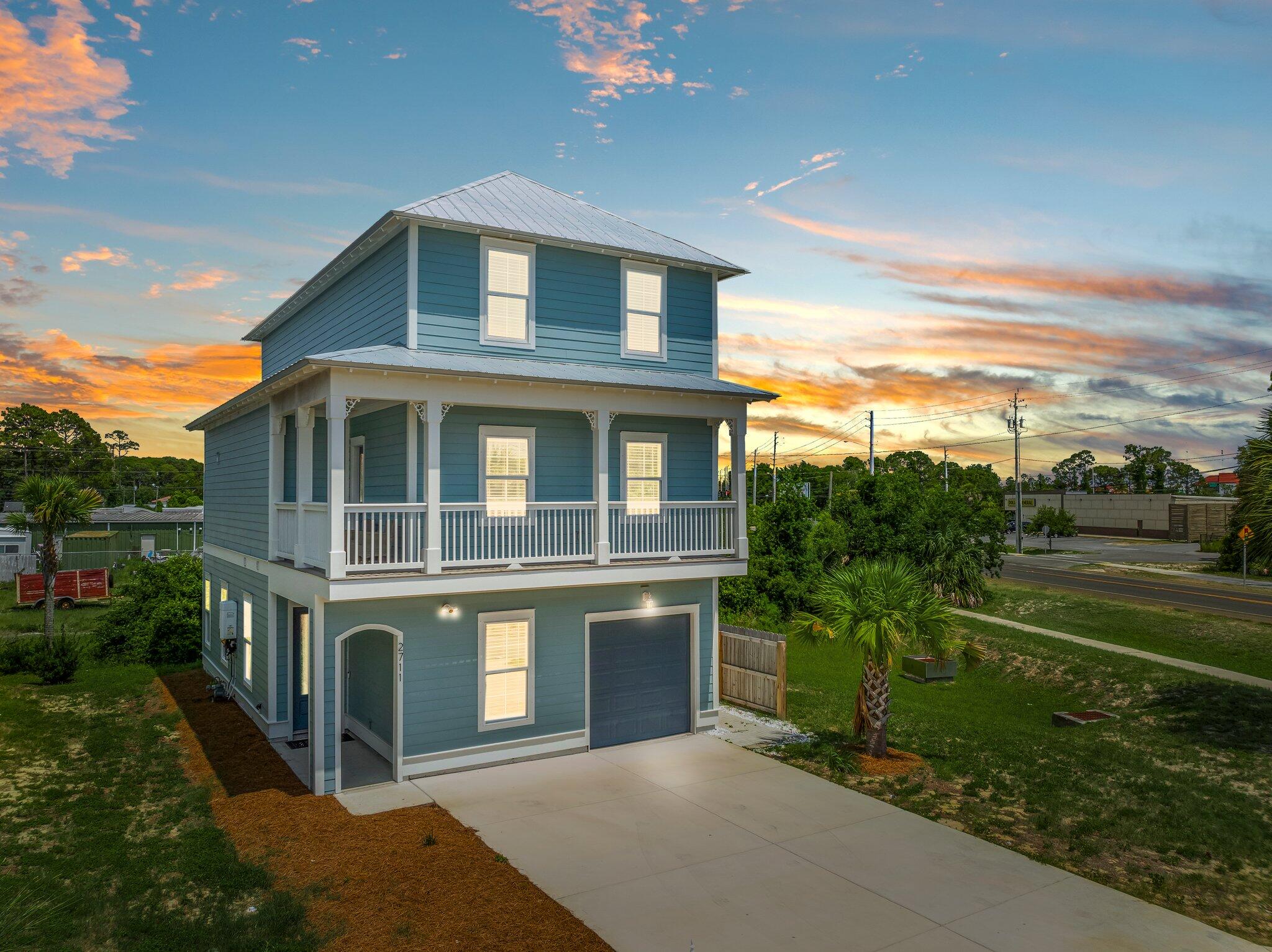 Stunning Coastal Retreat Steps from Golf & Beach in PCB! Welcome to your ultimate Panama City Beach escape! This exceptional 4-bedroom, 4-bathroom residence, spanning 3019 square feet, offers a perfect blend of modern elegance and an unbeatable location. Enjoy easy access, just moments from the pristine Panama City Beach sands and a premier golf course. This is ideal for those seeking a Florida beach house or a Gulf Coast investment property.

Step inside this furnished Panama City Beach home to discover an inviting open-concept layout, bathed in an abundance of natural light that highlights the luxurious finishes throughout. The spacious living areas seamlessly flow into one another, providing an ideal setting for relaxation or entertaining.

Don't miss this incredible opportunity!