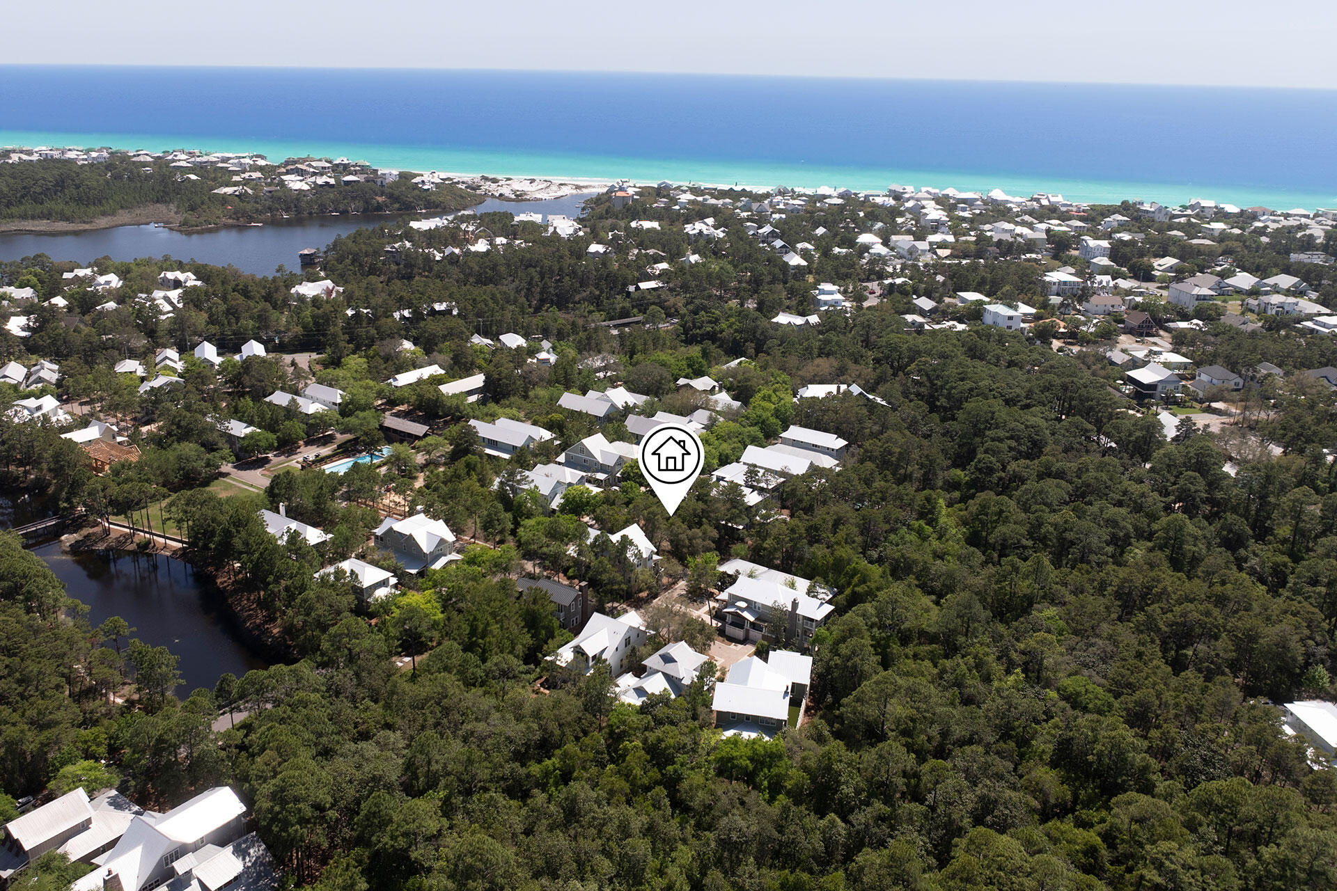 Situated within the private, gated community of Forest Lakes along Scenic 30A, Lot 21 Okeechobee W presents an exceptional opportunity to build in one of the area's most desirable neighborhoods. This homesite includes approved plans for a well-designed residence featuring four bedrooms, four and a half bathrooms, 2,286 square feet of heated and cooled space, and 2,626 square feet of total living area. Ideally positioned within walking distance of the community pool and park, this lot provides both convenience and a tranquil setting. Less than a mile from Gulfview Heights Regional Beach Access, residents enjoy easy access to the sugar-white sand beaches and emerald Gulf waters. The neighborhood sits at one of the highest elevation points along the Gulf, offering a peaceful and elevated living experience. Forest Lakes is known for its Southern Craftsman architecture and exceptional amenities, including a two-tiered pool, a pavilion with an outdoor kitchen, and a scenic lake stocked for catch-and-release fishing. Surrounded by lush green spaces and walking paths, the community offers a picturesque setting with a strong connection to nature. With only 150 homesites and close proximity to Point Washington State Forest, Forest Lakes provides a unique blend of privacy, beauty, and convenience.