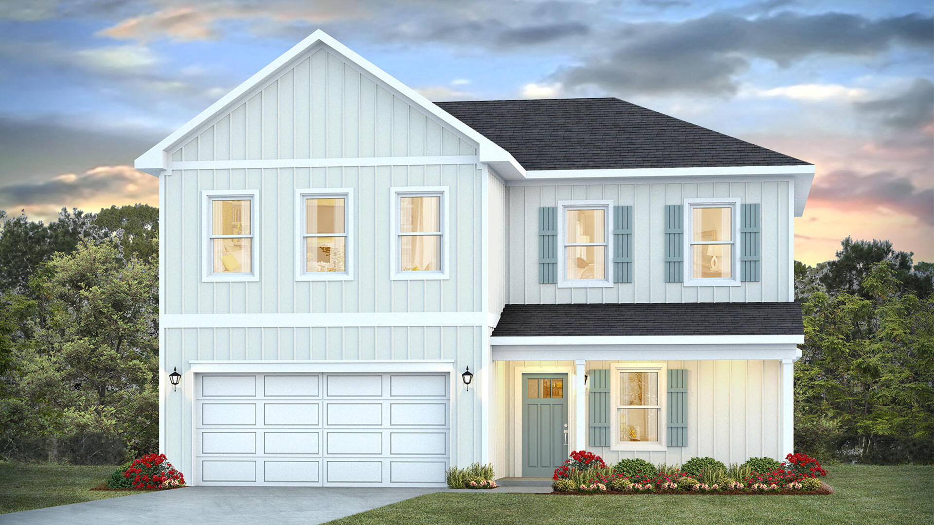 Welcome to 32 Country Side Way at Magnolia at the Bluffs in Freeport, Florida. This pre-construction homesite offers the opportunity to secure new construction prior to groundbreaking. This property will be developed with the Belfort floorplan and built to current design standards and specifications. 

The Belfort is a thoughtfully designed two-story home that blends open-concept living with comfortable private spaces. A covered front porch welcomes you into a spacious foyer, where the staircase provides convenient access to the second floor. The main level opens into an inviting kitchen, dining area, and living room, creating an ideal setting for everyday living and entertaining. The kitchen features a central island and pantry for added workspace and storage. Nearby, the laundry room and mud area offer direct access to the two-car garage. A standout feature is the first-floor primary suite, complete with a generous bedroom, large walk-in closet, and private bathroom featuring a dual-sink vanity, separate shower, and soaking tub.

Upstairs, three guest bedrooms provide flexible accommodations for family and visitors. A secondary living area adds valuable versatility and can serve as a media room, playroom, home office, or study space. The bedrooms share a well-appointed full bathroom with a dual-sink vanity and a combined tun and shower. wo guest bedrooms also include walk-in closets, providing generous storage and helping keep each space organized.