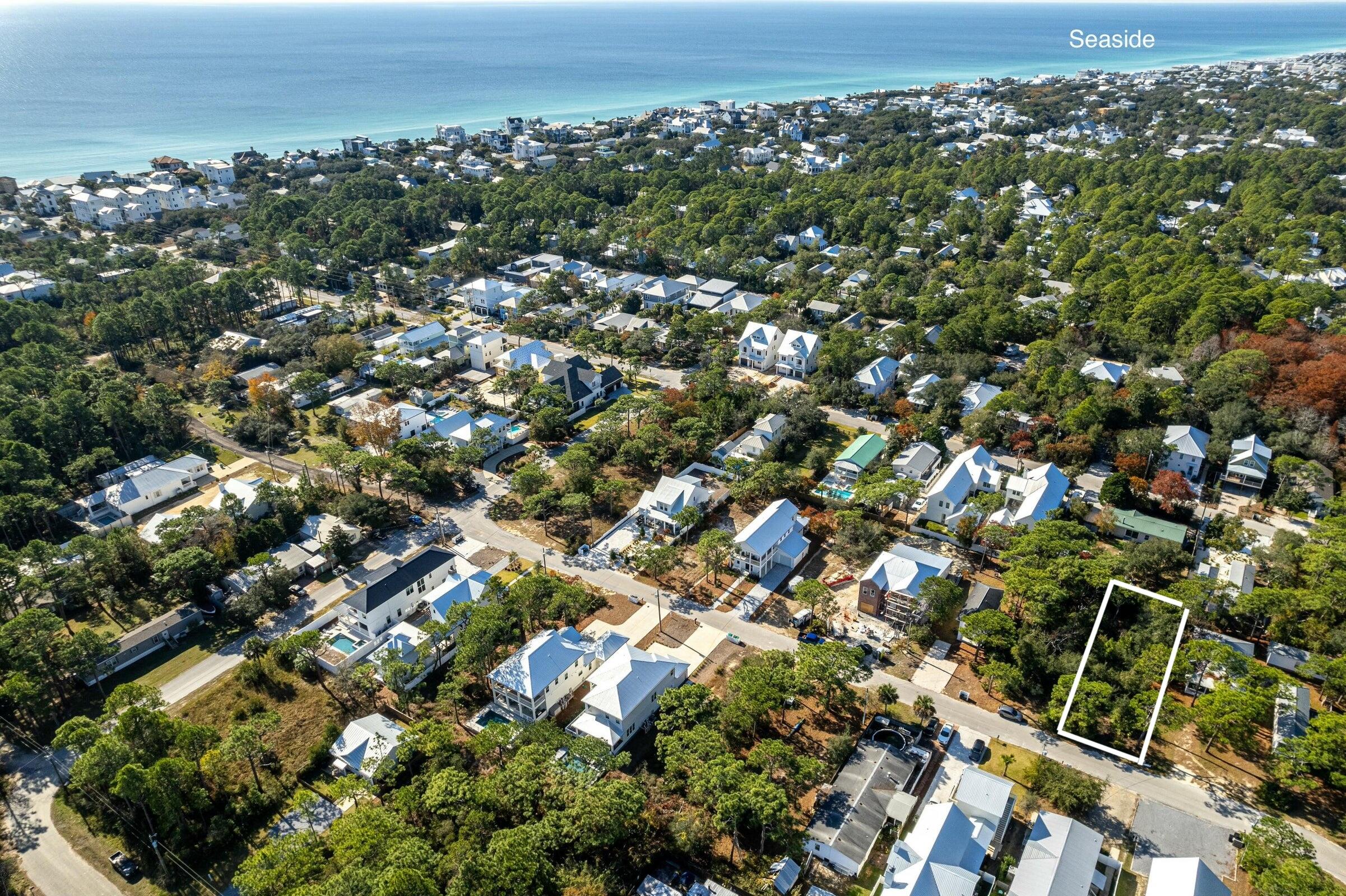 Lot 3 Blk 6 in Gulf Shore Manor. High and dry on paved streets of Elm just off 30A in Seagrove Beach. This lot is surrounded by xx newly built homes in last xx years. Gulf Shore Manor is a neighborhood with 5 deeded beach access walkovers.  Including San Juan at end of the road or just to the east at Santa Clara with ramp, seasonal lifeguards and parking.  

Located just 1.5 miles to the heart of Seaside this lot is ideal for investment property, full time residence or true second home at the beach.