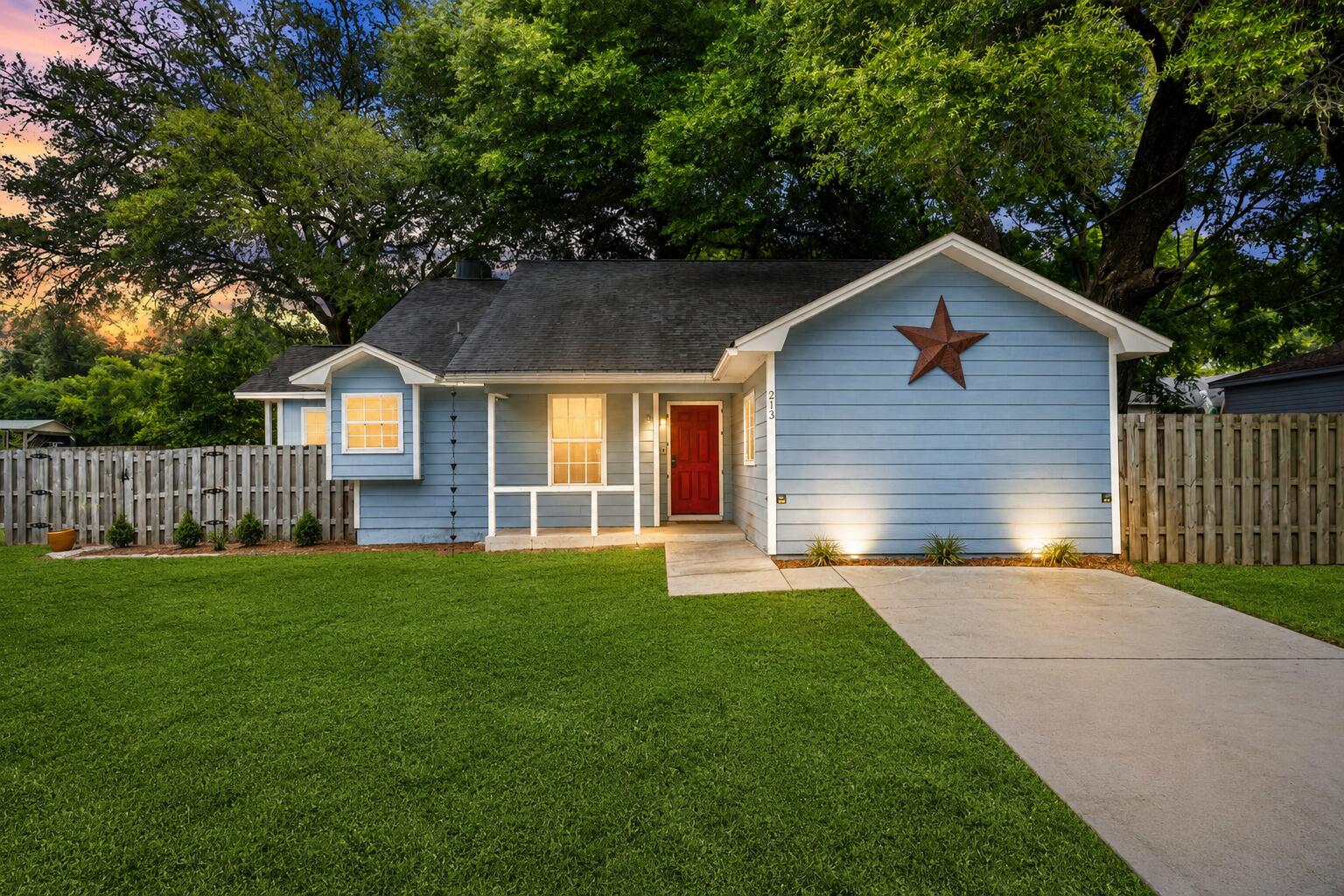 Welcome Home to this beautifully updated 4-bedroom, 2-bath Niceville home situated on a spacious 0.31-acre corner lot with boat and RV parking, double-gate backyard access, and a workshop complete with power and shelving! Located in one of Niceville's most convenient locations, this property offers the perfect blend of comfort, space, and functionality. Even better, the seller is offering a rare 2.7% VA assumable loan opportunity for qualified buyers, creating the potential for significant monthly savings compared to today's interest rates. Whether you are looking for space to store your toys, room to entertain, or a home with an incredible financing advantage, this property truly stands out from the rest. Located just 3 miles from Eglin Air Force Base, this property offers the perfect combination of space, comfort, and functionality. The seller has recently completed a full interior paint refresh, providing a clean, updated feel throughout the home and making it move-in ready for its next owner. Major system updates include a 2020 roof, 2021 HVAC, and 2021 hot water heater and Seller is offering a Home Warranty for added peace of mind. Step inside to soaring cathedral ceilings, abundant natural light, and a welcoming living room centered around a cozy wood-burning fireplace. Thoughtful updates throughout include beautiful Pergo Plus and Outlast flooring, stainless steel appliances, pantry storage, and a spacious primary suite with a walk-in closet.The additional bedrooms offer flexibility for guests or a home office, while the oversized privacy-fenced backyard provides plenty of room for entertaining, hobbies, storage or all your outdoor toys. Conveniently located near top-rated Niceville schools, shopping, dining, parks, and the Emerald Coast's beautiful beaches, this move-in ready home delivers the lifestyle today's buyers are searching for.