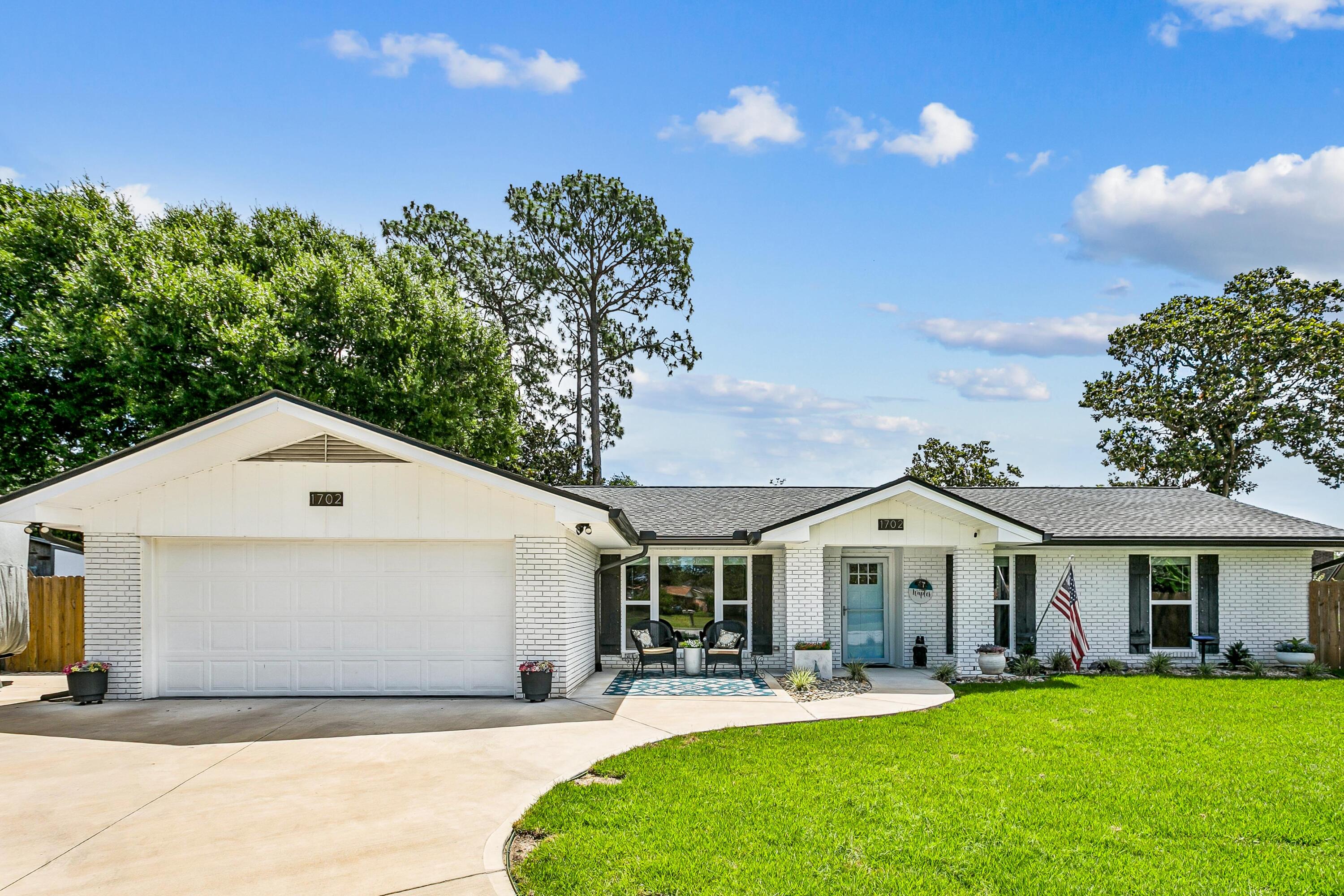 Fully Renovated, Move-In Ready Home!
Nestled in a peaceful, established neighborhood, this beautifully updated 3-bedroom, 2-bath ranch-style home offers stylish, functional living space. Following a major renovation in 2021--including electrical and plumbing--this home carries an effective year built of 2000, delivering the perfect blend of classic charm and modern reliability.
What truly sets this home apart is how the current owners thoughtfully picked up where the 2021 renovation left off--continuing the transformation by upgrading, enhancing, and refining every detail inside and out. The result is a home where no corner has been overlooked.
Inside, you'll love the bright open-concept layout designed for both everyday living and entertaining. The chef's kitchen features granite countertops, a large island, and flows seamlessly into the spacious dining and living areas. Updated finishes, luxury vinyl plank flooring, fresh interior paint, and new carpet in the bedrooms create a cohesive, polished feel throughout.
The living room provides a comfortable retreat, and stepping through the sliding glass doors leads you directly onto the newly added screened-in patio--a perfect space to relax and enjoy the outdoors year-round. Beyond, the fully fenced backyard oasis offers ample space to unwind, entertain, or enjoy your above ground/inground pool.
The primary suite is spacious enough for a king size bed and features an updated bath with a vessel sink and a generous walk-in shower. The guest bath is equally impressive with dual ceramic vessel sinks and a tub/shower combination. Additional bedrooms are filled with natural light and offer flexible use as guest rooms, home offices, or creative spaces.
Curb appeal shines thanks to freshly redone front landscaping, complementing the home's welcoming presence. The two-car garage also offers functional workspace and storage.
Conveniently located just minutes from shopping, dining, and only a short 10-20 minute drive to area military bases, this home delivers both comfort and convenience.
The best part? Every major system, upgrade, and finishing touch has already been completed--this is truly a move-in ready home where all you have to do is unpack and enjoy.