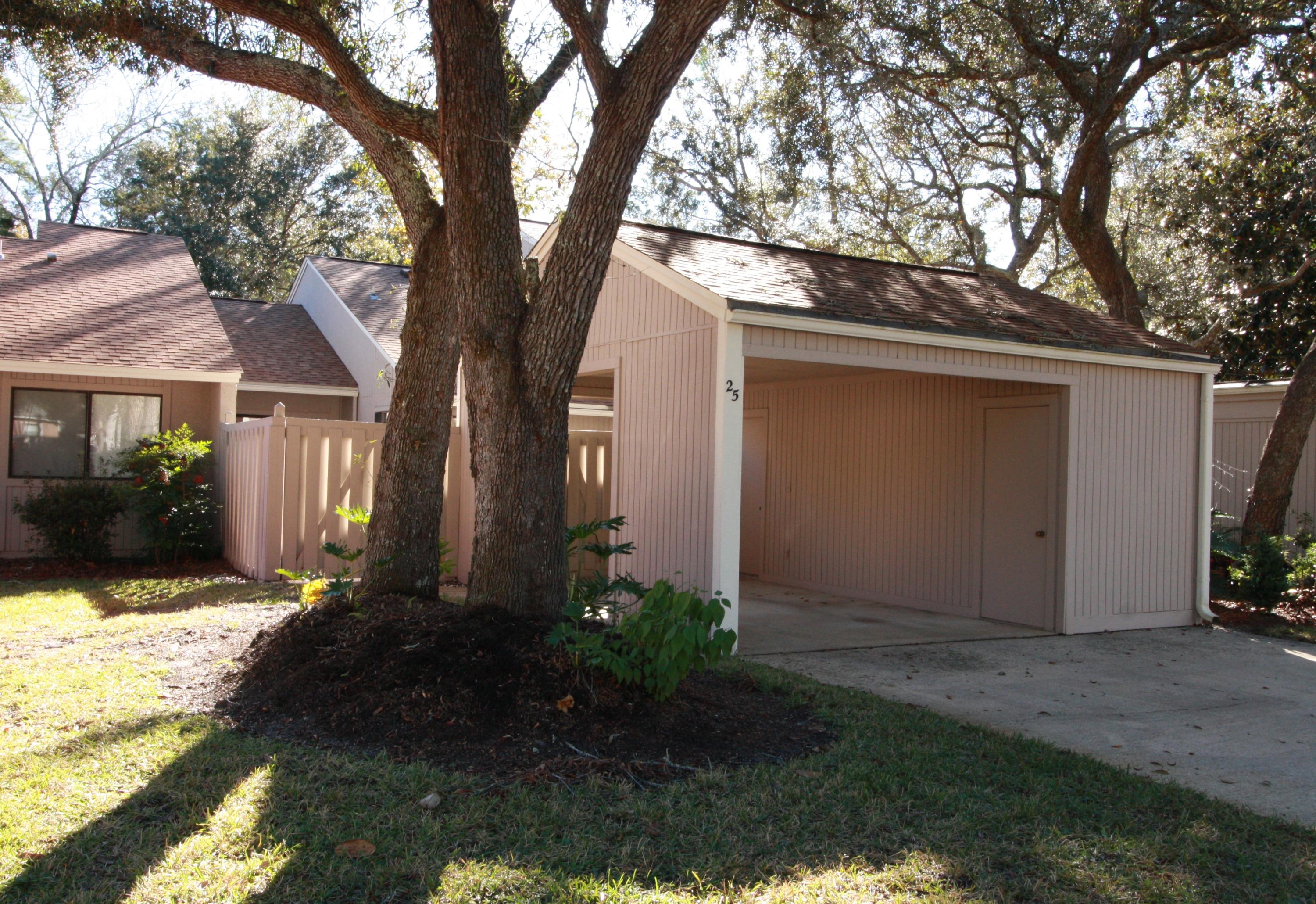 You must see this spacious Bluewater Bay 2br/2ba townhome. No shortage on parking: an over-sized carport with storage rooms plus additional driveway parking and shared guest parking area just across from the home. Beyond the gate is a semi-private courtyard leading into the home. Large greatroom overlooks a beautiful wooded view. Two bonus areas offer opportunities for your choice of a Florida Room, Breakfast Nook, craft area, Office, Library, the options are only limited by your imagination. Spacious Master and Guest Rooms both offer walk in closets. Extra Hall closets and Laundry Area provide ample storage for linen and other supplies. Four-Point inspection already passed and provided, ask your agent for a copy! Square footage listed includes finished/heated/cooled Florida Room.