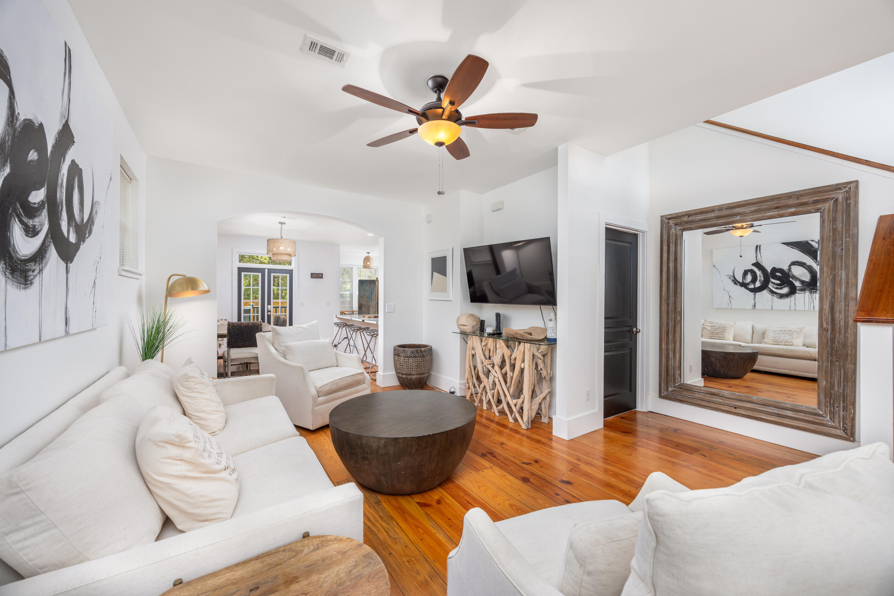 Quaint and serene Florida cottage just 1/8 mile from Cessna Landing, set on a beautiful wooded corner lot with magnolias and tall pines. This move-in-ready, pet-friendly 2-bed, 2.5-bath home features over $70,000 in recent upgrades, including a new galvanized metal roof, fresh exterior paint, new board fencing, and high-end natural-material furniture that is included with the purchase. 

Low-maintenance property. 
Inside, the home offers hand-nailed reclaimed heart-pine floors, a spacious dining area, a generous kitchen, a first-floor half bath, and two upstairs master suites, each with an en-suite bath, walk-in closet, and large private balcony.

With NO HOA, the property is perfect as a primary residence, vacation home, or investment property. It is currently on a rental program, though heavily used by the owners, with projected annual income of $45,000.

Like spending time outdoor? Additional features include fenced front and back yards, large front and rear porches, huge parking space/space for a boat, and a peaceful, private setting.

Prime location! The home is situated just steps from Cessna Landing, offering a public boat launch, picnic area, basketball court, playground, and fishing dock. Quick access to Hogtown Bayou, Choctawhatchee Bay, multiple beach accesses, and 30A in a fast-growing, desirable area. Ready for its new lucky owners-schedule your showing today!