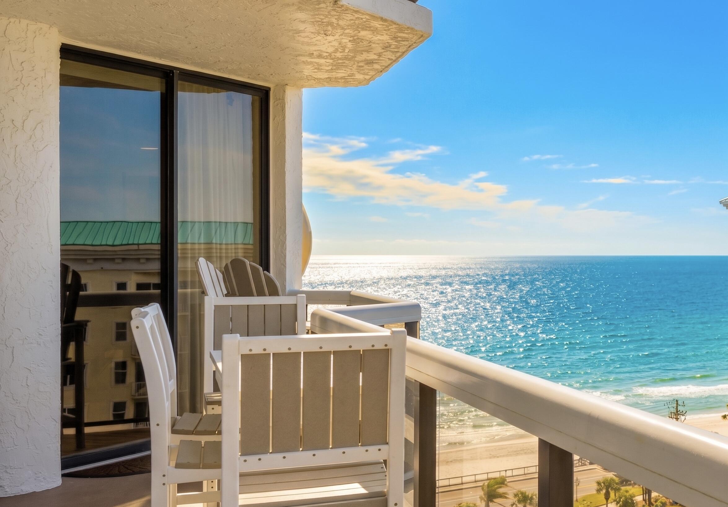 A family friendly property that renters will love. Checks all the boxes: Spacious, updated, and steps from the beach. This 3-bedroom, 3-bath corner condo at Surfside Resort offers a rare blend of lifestyle and income potential. With a smart lockout layout, owners can enjoy extended stays while renting part or all of the condo when away. Sold fully furnished, the residence features ceramic tile throughout, remote-controlled shades, and updated kitchen and baths with white cabinetry, granite countertops, and modern finishes. The lockout allows the unit to function as a full 3-bedroom or as a 2-bedroom and 1-bedroom, each with its own entry and balcony—an ideal setup for offsetting ownership costs. The unit sleeps 8 and has a strong rental history, with $78,007 in 2024 and $68,689 in 2025. Why this condo?  It stands out not because of a single feature, but because of how well everything works together for an owner who wants to enjoy the beach lifestyle while making a smart long-term decision. 

With three true bedrooms and three full baths, this condo offers the size and livability that second-home buyers and extended families are looking for: space to settle in, host comfortably, and stay longer when visiting. The condo has been thoughtfully renovated and meticulously maintained, with ceramic tile flooring throughout (no carpet), updated kitchen and baths featuring white cabinetry, granite countertops, and modern tile, and an open-concept layout that feels bright, clean, and easy to live in. Remote-controlled shades in the living and dining areas add both convenience and comfort. No work or expense needed. 

One of the most valuable features is the flexible lockout floor plan. This allows the unit to be enjoyed as a full 3-bedroom residence, or separated into a 2-bedroom and a 1-bedroom each with its own private entry, balcony, and views. This design gives you multiple options: enjoy the entire condo for personal use, rent it as a whole, or occupy one side while renting the other. For lifestyle-focused buyers, this flexibility is key; it allows ownership costs to be offset while still preserving privacy and personal enjoyment.

The unit comfortably sleeps eight and has a strong rental history, with documented income and projected rental potential that can significantly reduce the cost to own. This makes it especially attractive to buyers who want a beach place now, without carrying the full burden of ownership long-term, and who like the idea of renters helping pay down the property over time.

Location is another major driver of value. Surfside Resort sits just steps from the beach with private, deeded beach access via a unique skywalk to the Gulf of Mexico. Owners and guests are also close to shopping, dining, golf, and everyday conveniences features that matter not only for personal enjoyment but also for consistent rental demand year after year.

Surfside is a true resort-style community, offering an on-site restaurant with room service, beachfront and poolside bars, heated pool, kiddie pool, hot tubs, fitness center, spa and salon, tennis, pickleball and basketball courts, shuffleboard, and the onsite restaurant has weekly beach bonfires that are a favorite with guests of all ages. Covered parking, heated and cooled interior corridors, on-site management, maintenance, and security add ease and peace of mind for owners who are not always local.

Equally important in today's condo market, Surfside is a well-managed, storm-rated building with no special assessments, and the 2024 Structural Integrity Reserve Study identified no structural integrity concerns, confirming the building is structurally sound. This provides buyers with confidence in both the physical condition of the property and the long-term stability of the association.

For buyers seeking more than just a place to stay, those looking for a beach home that is spacious, updated, walkable, flexible, and financially sensible this residence delivers. It's a property designed to be enjoyed now, supported by rental income along the way, and positioned for long-term ownership with confidence.