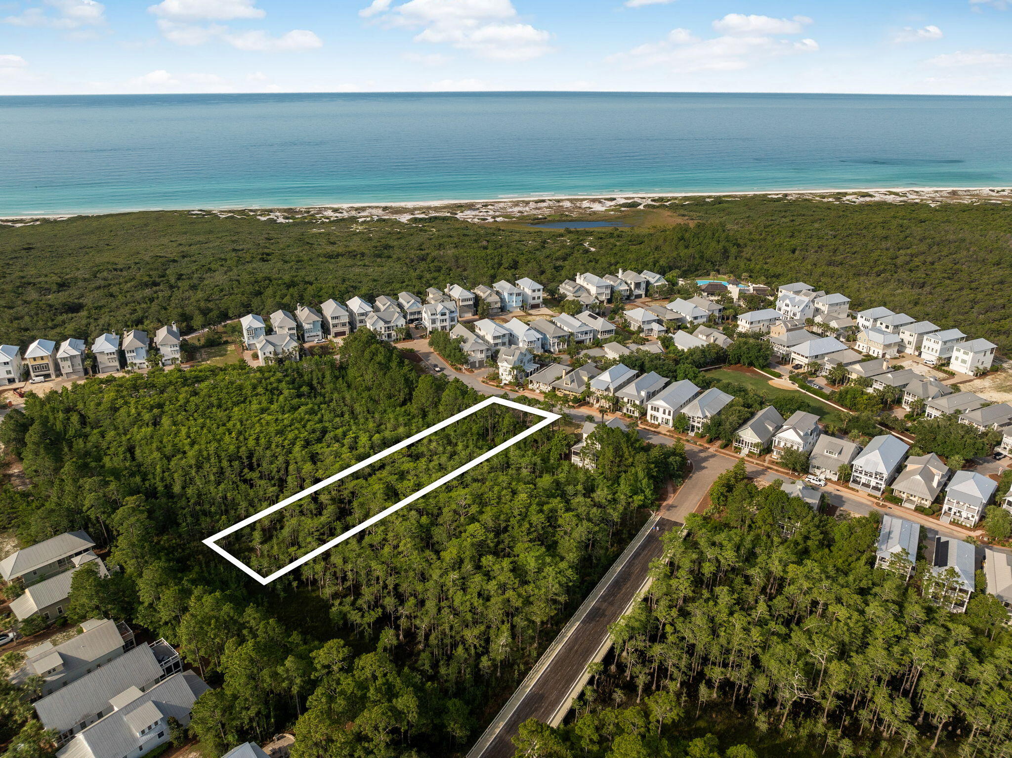 Build your dream home in Cypress Dunes - one of 30A's most desirable gated communities.
Residents enjoy access to upscale community amenities, including an infinity-edge pool with Gulf views, a modern fitness center, beautifully designed clubhouse, and both pickleball and tennis courts. 
This prime location places you near the sugar-white beaches of 30A and adjacent to Topsail Hill Preserve State Park, with miles of scenic trails and secluded shoreline. You'll also enjoy easy access to shopping and dining on the west end of 30A, along with the upscale shops, restaurants, and entertainment options at Grand Boulevard.
Whether you're creating a full-time residence or a second-home retreat, Cypress Dunes offers a rare blend of elegance, nature, and coastal charm.