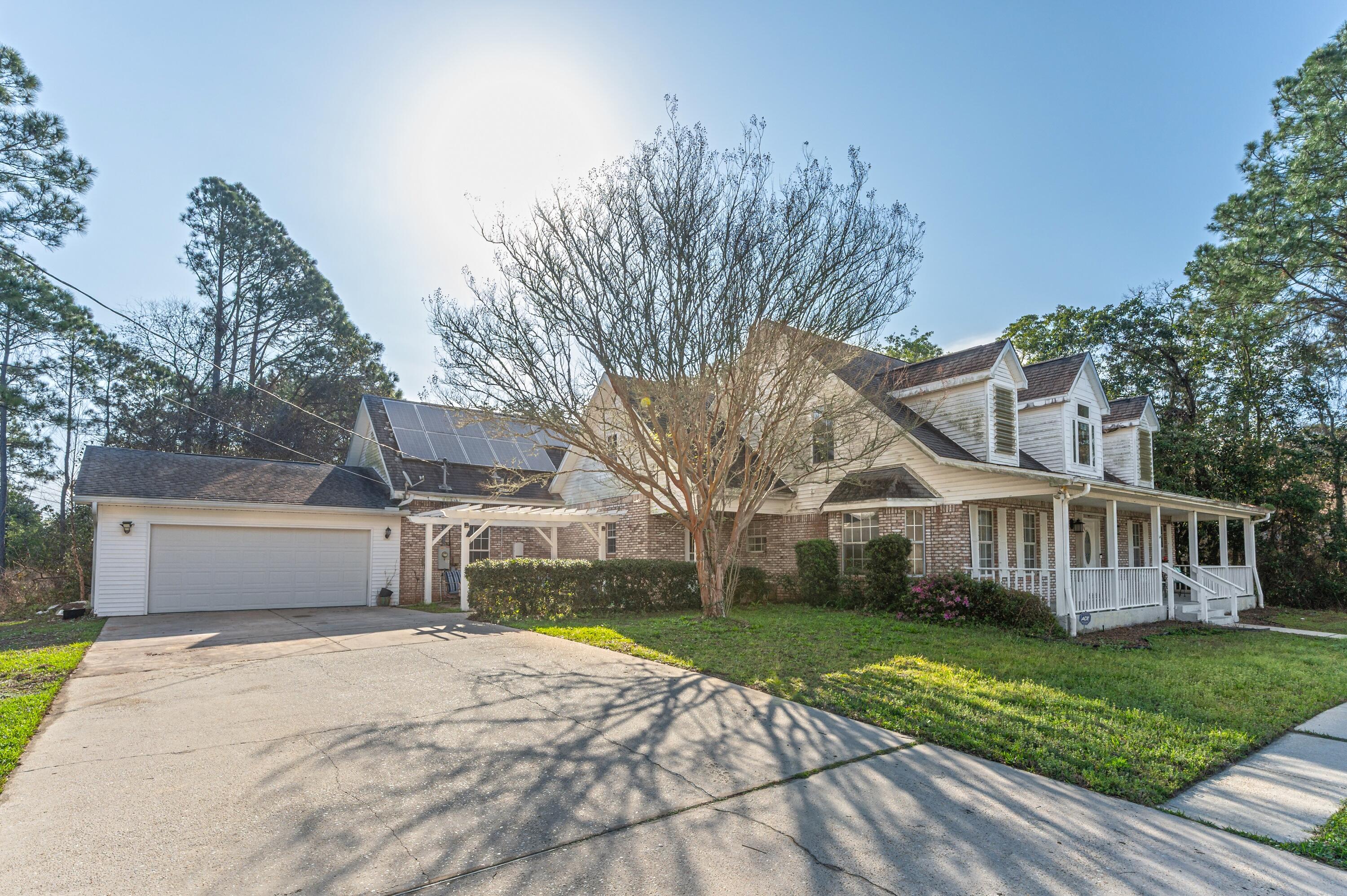 CASH ONLY. AS-IS. ZERO repairs. Seller will NOT fix anything. If this home were fully updated and turnkey, it would easily command $700K+. It's not -- and that's the opportunity. What you see is what you get. Priced for condition. Bring your vision and make it yours.

4BR/3.5BA | 3,104 SF | .58 acre | No HOA. Two-story with vaulted ceilings, brick fireplace, large kitchen with granite + island, and primary suite with pool access. Upstairs loft, additional bedrooms, and bonus room. In-ground pool, oversized yard, and paid-off solar.
