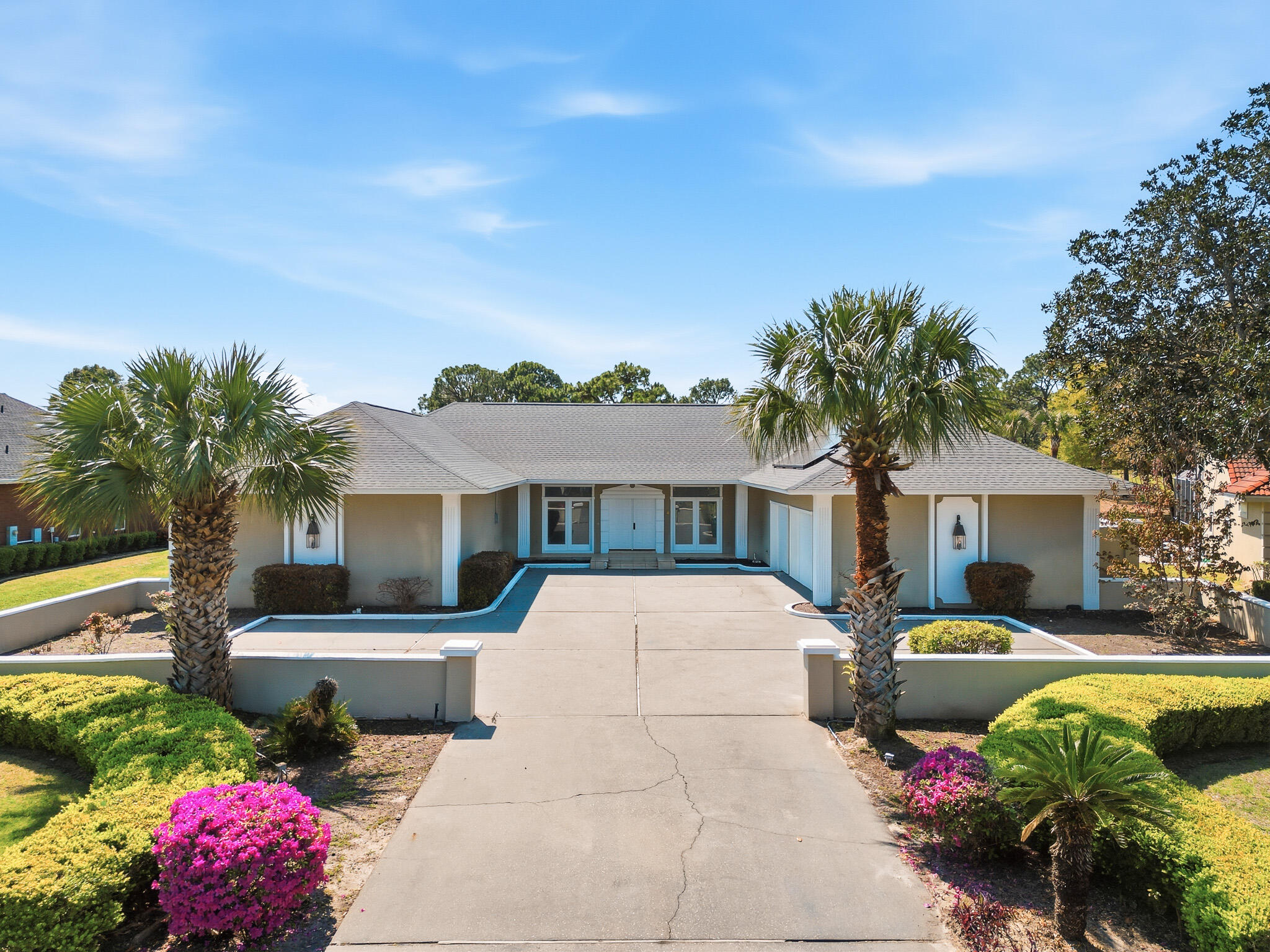 Discover this stunning 4,700+ sq. ft. one-story estate perfectly positioned on the pristine Indian Bayou Golf Course within a desirable low-HOA community. Tucked away on a quiet cul-de-sac, this property offers exceptional privacy, minimal traffic, and ample parking--making it one of the largest non-waterfront homes in the neighborhood.

This beautifully maintained residence showcases recent high-value upgrades, including a brand-new roof, new garage doors, and fully paid-off solar panels that convey with the sale--enhancing both efficiency and long-term savings.

Inside, the thoughtfully designed layout features four spacious bedrooms, each with its own ensuite bath, along with two expansive living areas ideal for both everyday living and entertaining. A wet bar, formal dining room, and grand foyer elevate the home's elegance, while abundant natural light enhances the open feel throughout.

Centered around a private pool, the home seamlessly blends indoor and outdoor living, creating a true resort-style experience. Enjoy tranquil golf course views, premium amenities, and a highly competitive value in today's market.

This rare opportunity combines size, location, and upgrades--schedule your private tour today.