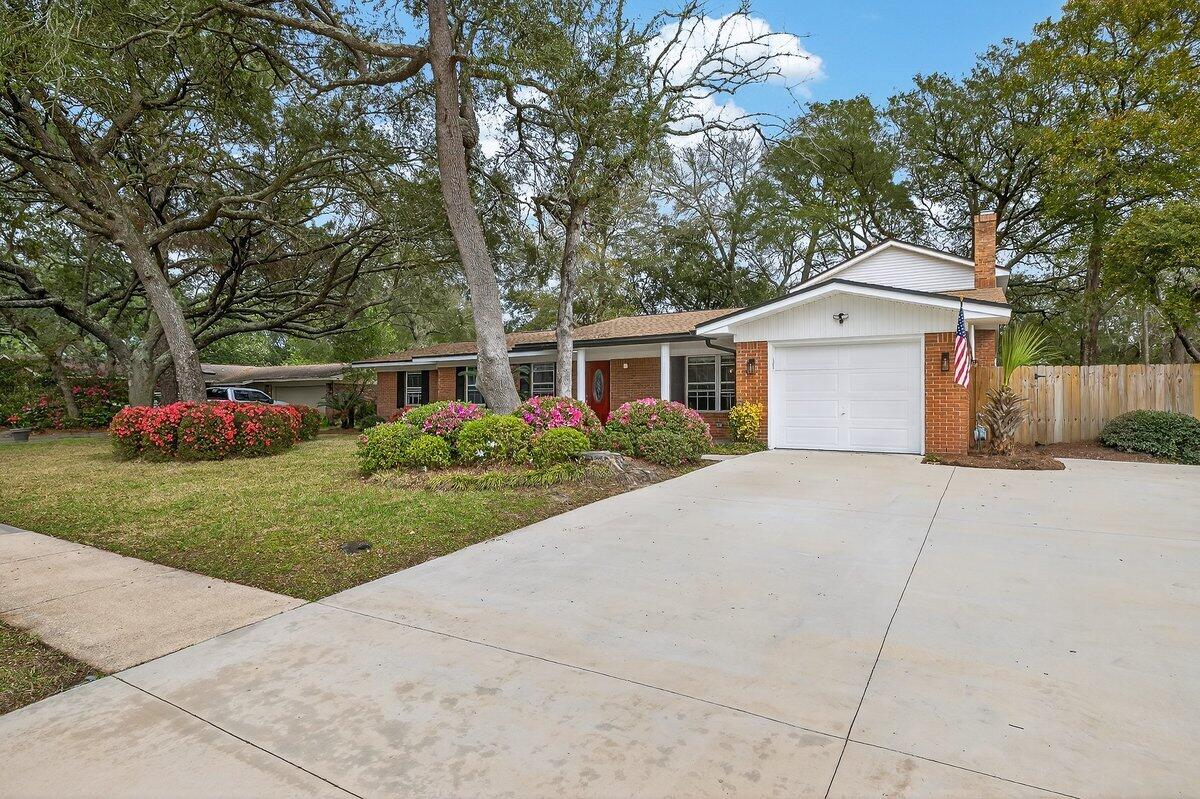 Renovated all-brick 5BR/2BA home, its only minutes to Eglin and Hurlburt Field from this highly desirable Kenwood neighborhood. Major updates include a 2024 Roof, 2026 HVAC, 2026 Water Heater, and brand new wiring. new fans and lighting, all new flooring, fresh interior paint.

A chef's dream Kitchen greets you, graced with spacious granite countertops, a large island, soft-close cabinets, and new stainless steel appliances. Enjoy a spacious master suite with a hot tub, updated baths, tile floors in bathrooms ,
huge family room. Extremely neat, with an office space, and a private upstairs bedroom ideal for a theater or gaming room or an extra big bedroom. Outside, enjoy a large backyard and a back porch with a sink and cabinets. Truly move-in ready
