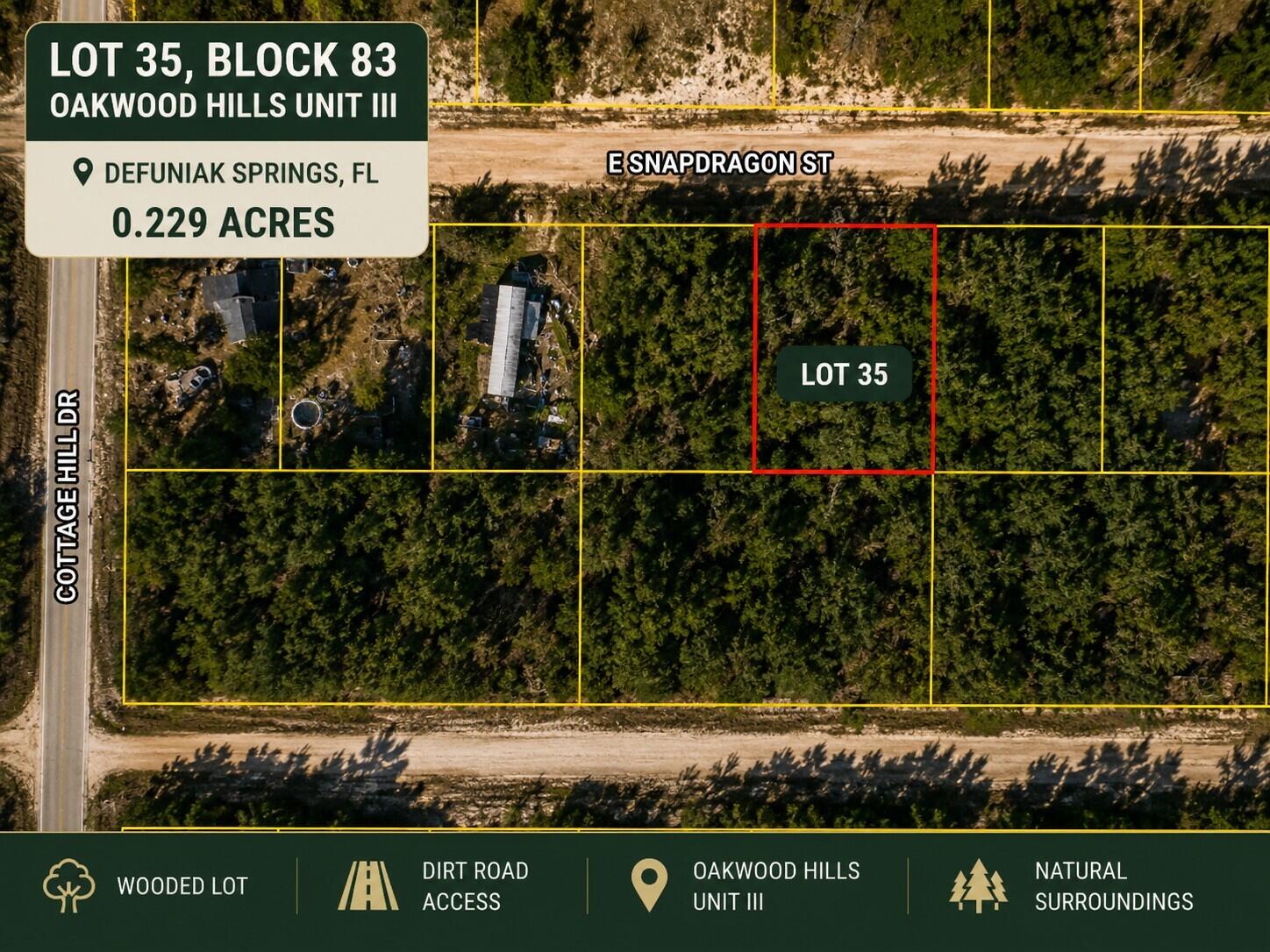 OAKWOOD HILLS UNIT 3 - Land