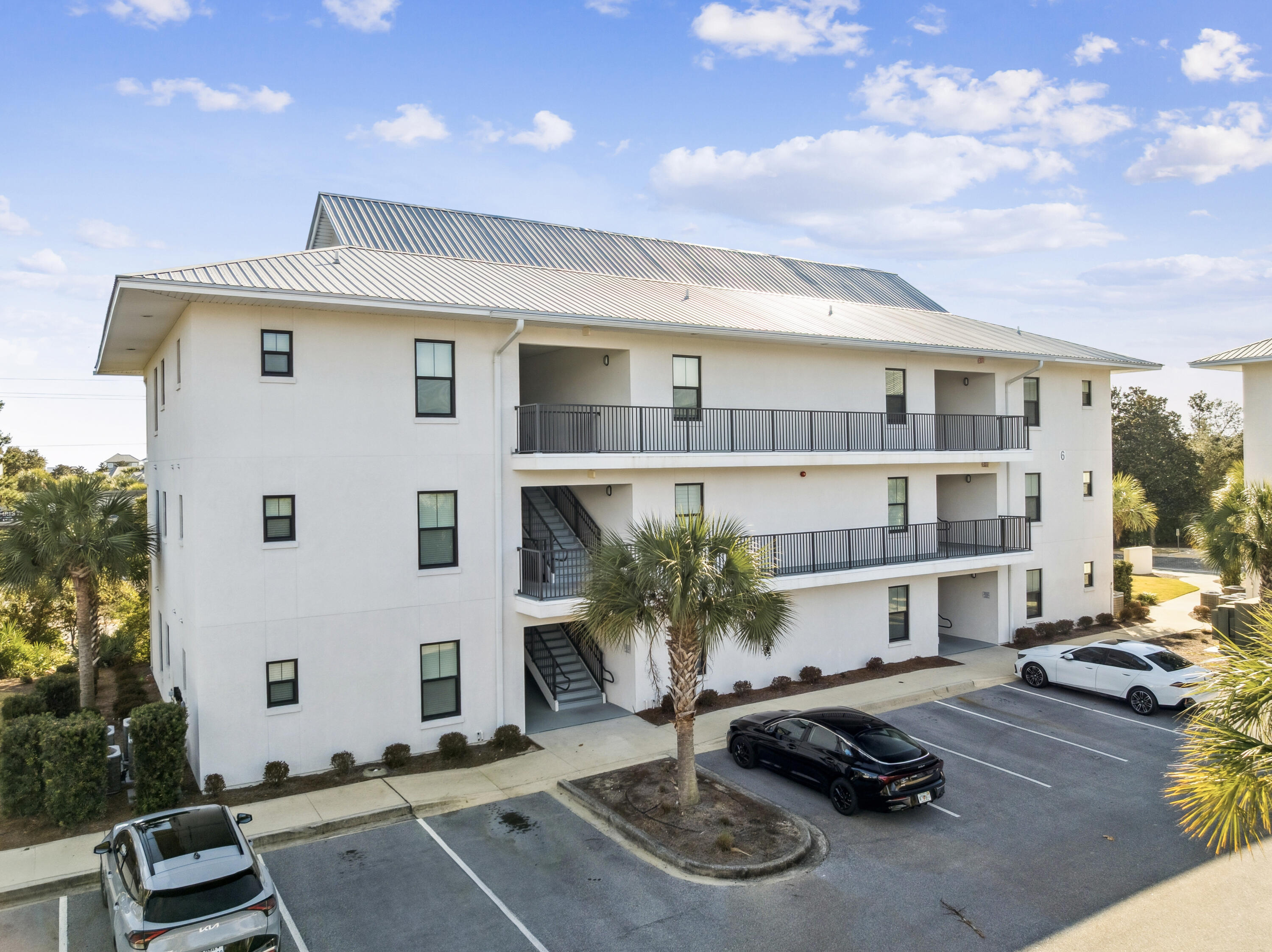 Welcome to the condominiums at Hidden Lake, ideally located in the heart of Blue Mountain Beach directly on Scenic Highway 30A. This 2020-built, ground-floor residence features a seamless, open-concept floor plan that effortlessly connects the living room and kitchen, creating a comfortable and functional space for everyday living and entertaining. The kitchen is equipped with stainless steel appliances, granite countertops, and ample cabinetry, making it as practical as it is stylish.

The owner's suite offers a private retreat with an ensuite bathroom, while the secondary bedroom is conveniently located near a full hall bath, perfect for guests or family. A dedicated laundry room adds everyday convenience and extra storage. Situated within a private, gated community, Hidden Lake offers resort-style amenities including a beautifully maintained pool and on-site fitness center, both just a short walk from the unit.

Short-term rentals are allowed, adding flexibility and investment potential, and the condo offers proven rental history for buyers looking for an established income-producing opportunity. Two nearby public beach accesses provide quick and easy trips to the Gulf. Located on the west end of 30A, this condo is surrounded by popular restaurants, boutique shopping, golf courses, and some of the most beautiful beaches in the world. Whether you are looking for a full-time residence, second home, or income-producing property, this Hidden Lake condo delivers location, lifestyle, and value.