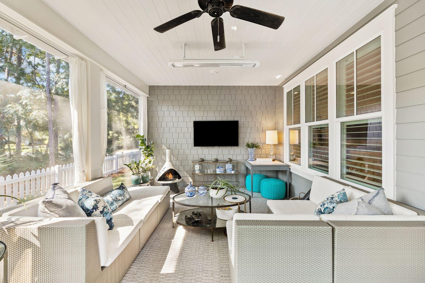 Positioned on a premium corner lot in the coveted Winter Garden phase of Watersound Origins, this beautifully appointed Huff-built home offers refined comfort surrounded by lush, mature landscaping. Designed for effortless single-level living, the 2,616-square-foot layout features four bedrooms, three and a half bathrooms, and a dedicated office or flex space.
Inside, the heart of the home centers around a thoughtfully designed kitchen featuring quartz countertops, custom cabinetry, and a new GE Café Series appliance suite -- complete with induction cooktop, double ovens, wine and beverage fridge, dishwasher, and refrigerator. Updates continue throughout with stylish new lighting in the kitchen, dining area, and foyer.