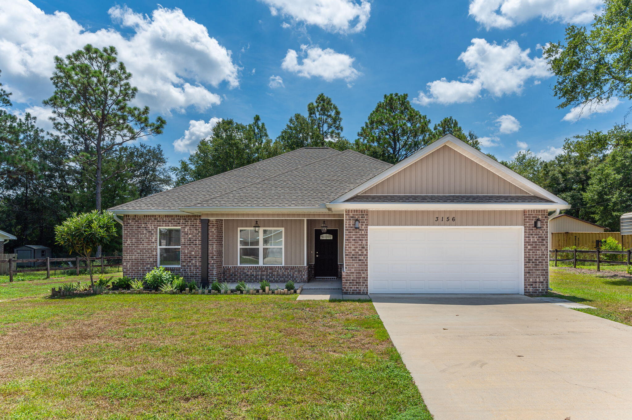 SELLER OFFERING SOME ASSISTANCE IN BUYERS CLOSING COST!  Affordable Living at Its Best! This 4-bedroom, 2-bath home was built in 2022 by a local builder and sits on a spacious 1/2-acre lot. Inside, you'll find stylish finishes including granite countertops, brushed nickel fixtures, stainless steel appliances, and luxury vinyl plank flooring throughout. With modern features, a functional layout, and plenty of outdoor space, this home is a must-see. Call today to schedule your private showing!