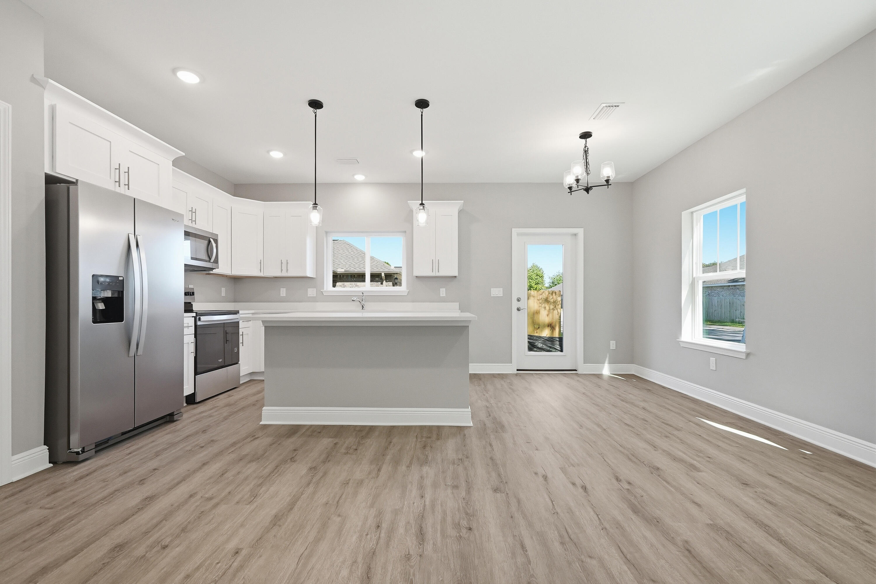 Just finished, brand NEW townhomes in central Fort Walton Beach! With rate buy down options available, take a look at what brand new home ownership could look like at Lot 13 Kenzie Lane in Fort Walton Beach. With three bedrooms, two and a half bathrooms, a private patio and garage, this unit could be yours today. Seller is offering $12,000 to be used at your discretion- towards closing costs, rate buy down, however you would prefer. Seller is also including all kitchen appliances (yes, even a refrigerator!) and blinds in all new townhomes! Reach out to your favorite agent today to schedule a walk through today!